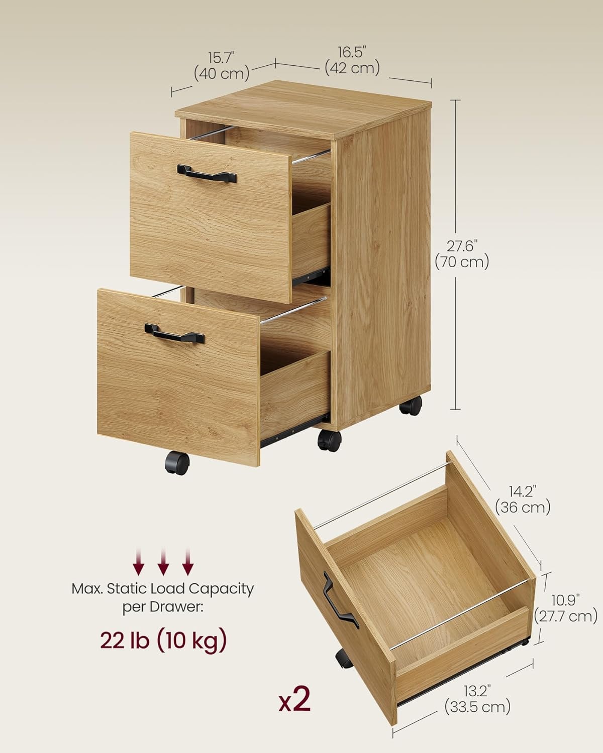 SONGMICS HOME OFC040Y70 Filing-Cabinets - View #6