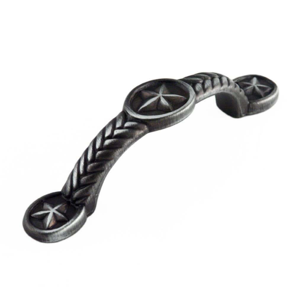 RK International CP 409-DN 3-in , Distressed nickel Arch Bar