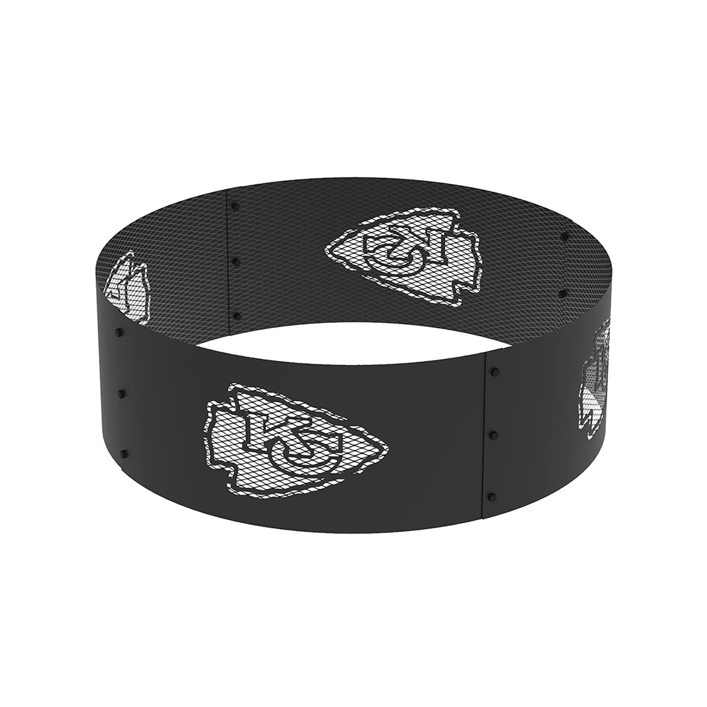 Blue Sky Outdoor Living FR361208-CHIEFS Kansas City Chiefs Round Fire Rings