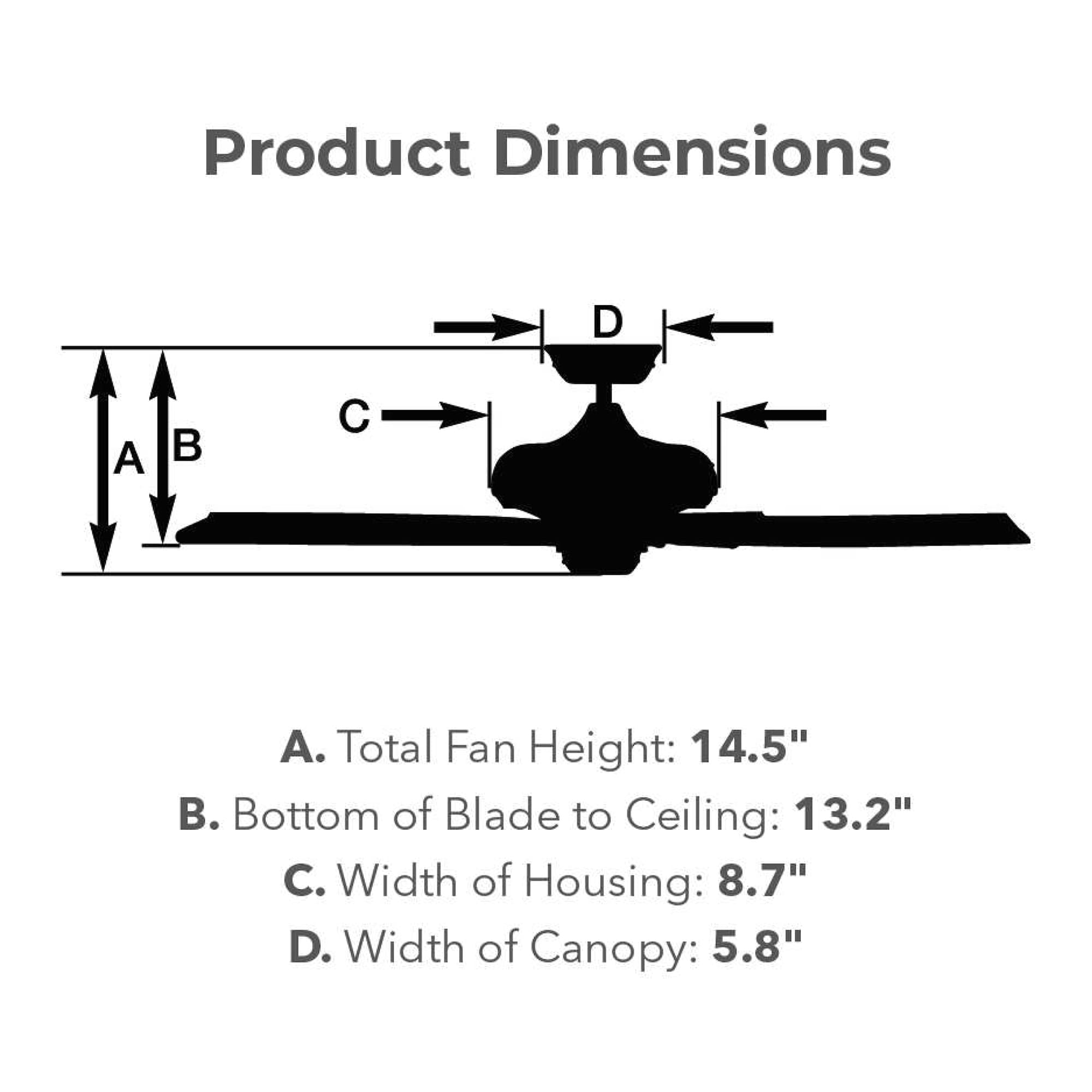 Parrot Uncle BBCF590BB Ceiling-Fans - View #8