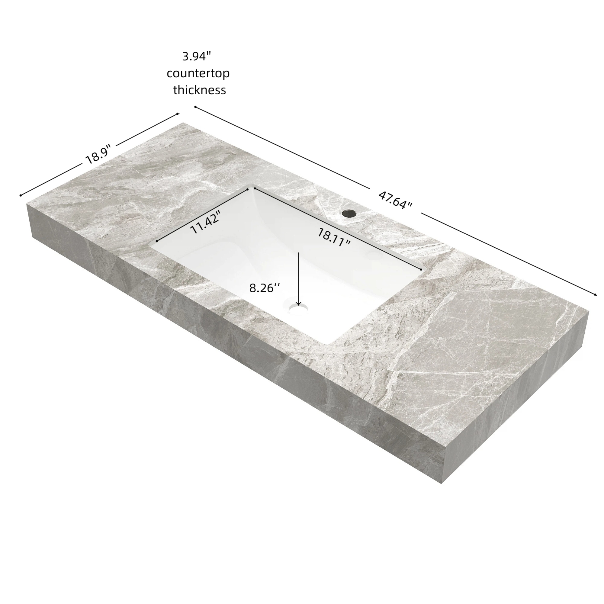 Roomfitters RF-W2615P279390 Vanity-Tops - View #2