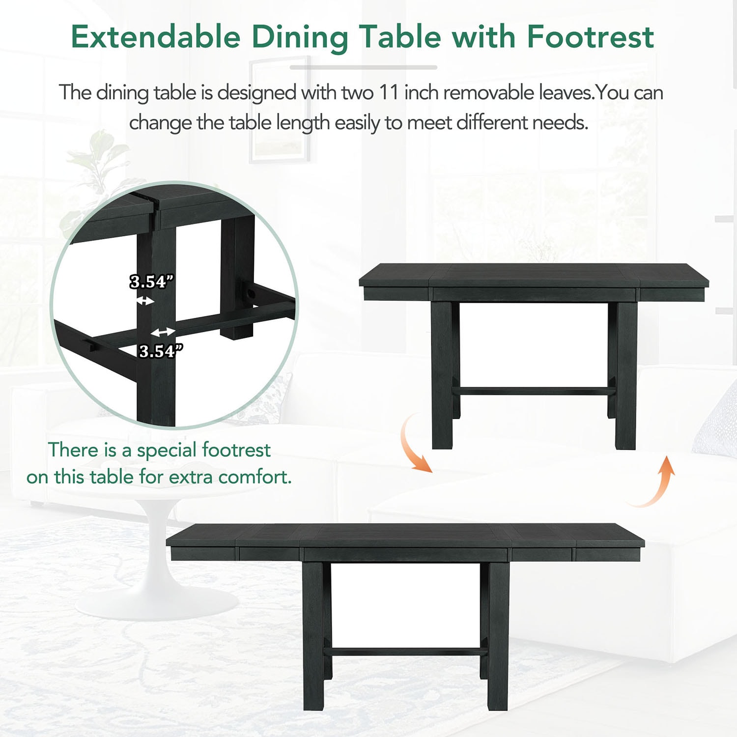 SINOFURN SYA010035WT Dining-Sets - View #8