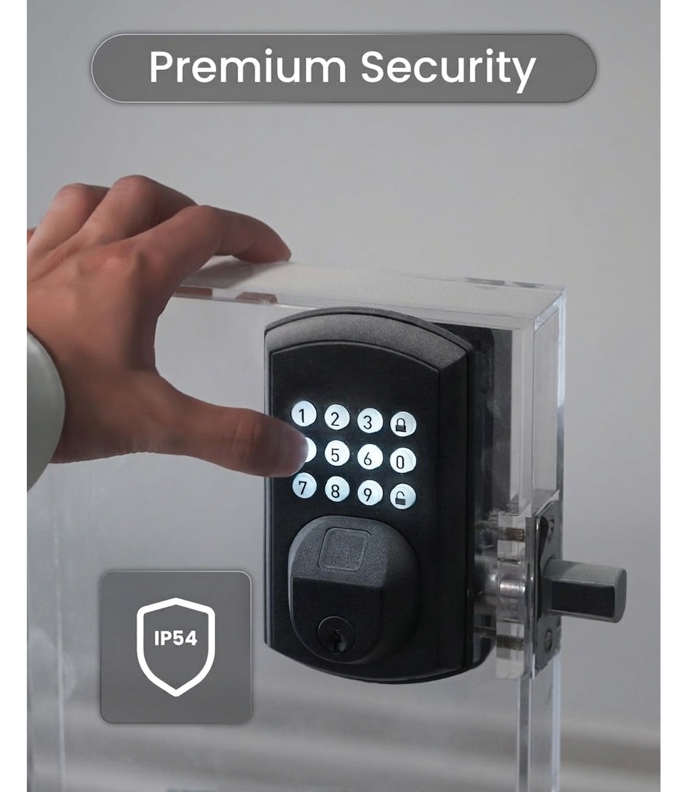 Adrinfly LAD0509M17 Electronic-Door-Locks - View #5