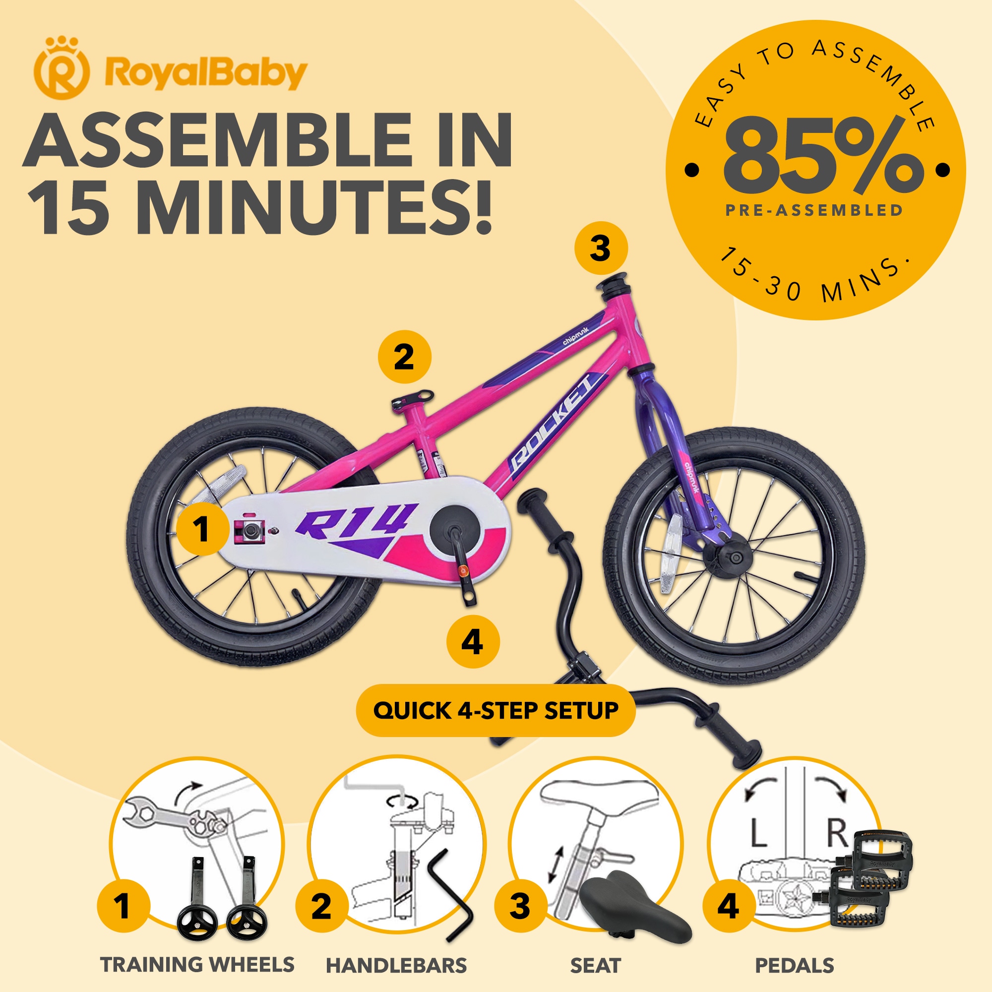 Royal Baby 401330 bikes - View #4