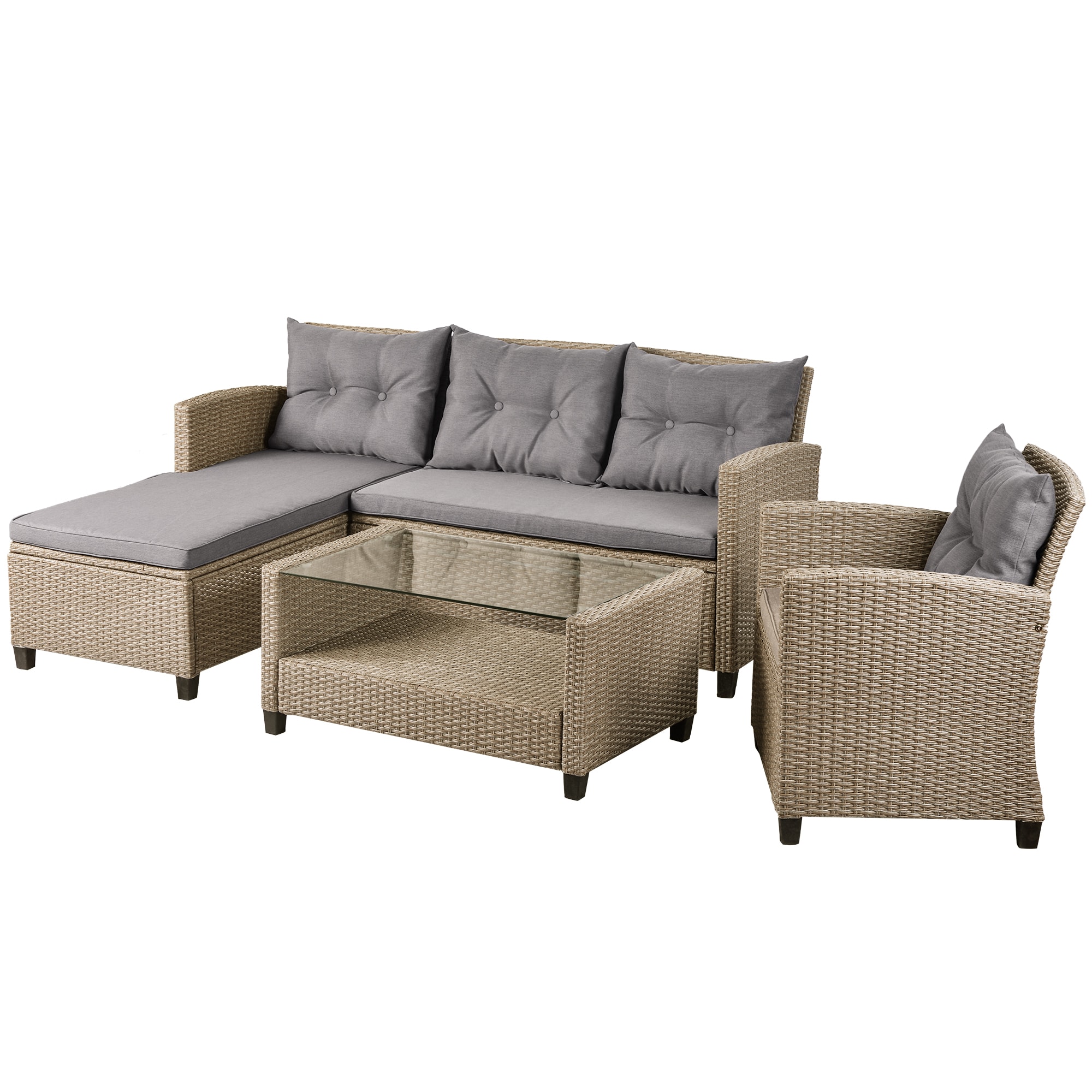 ModernLuxe L-WY000112EAA Patio-Conversation-Sets - View #5