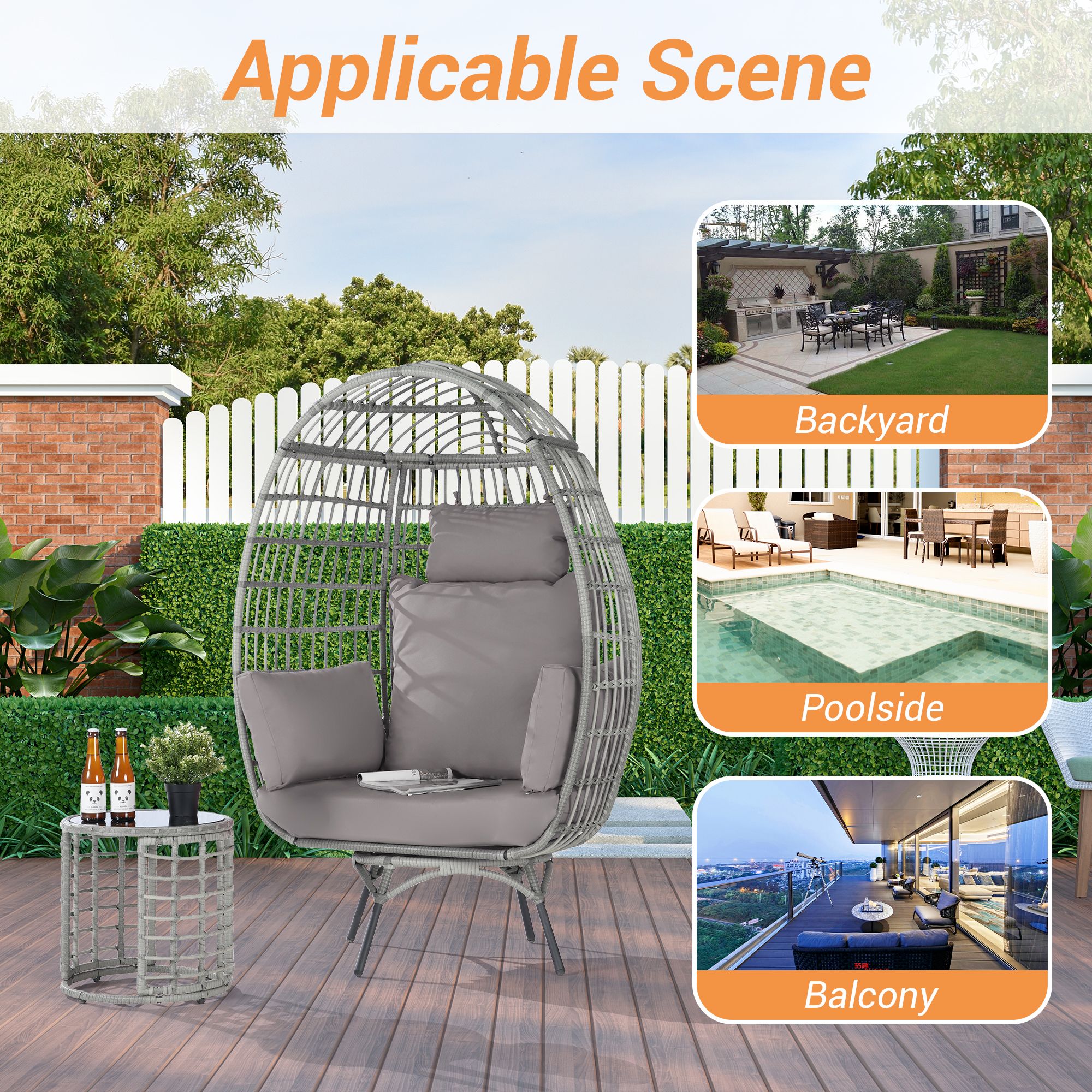 SANSTAR L-RJDC63LY Patio-Chairs - View #6