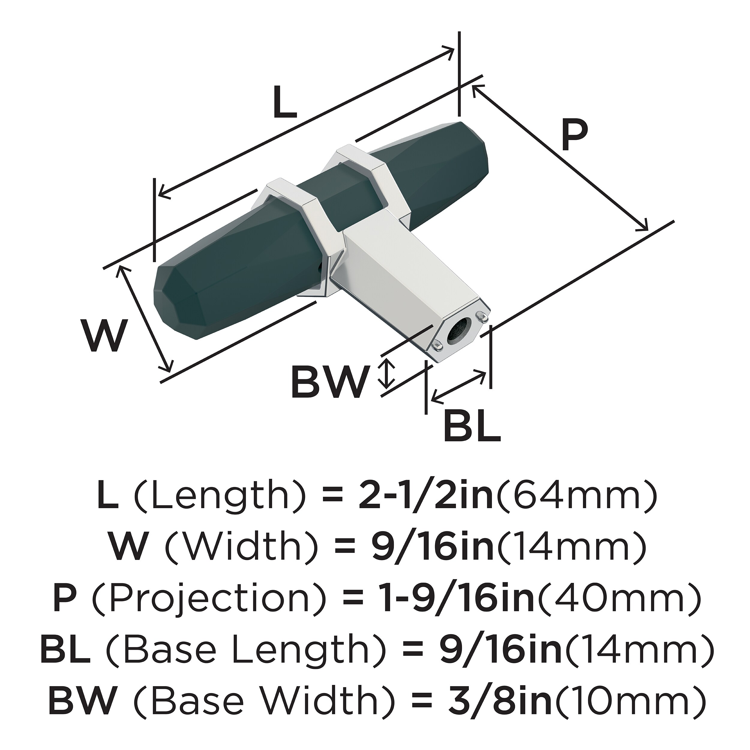 Amerock BP36647BBR26 Cabinet-Knobs - View #4