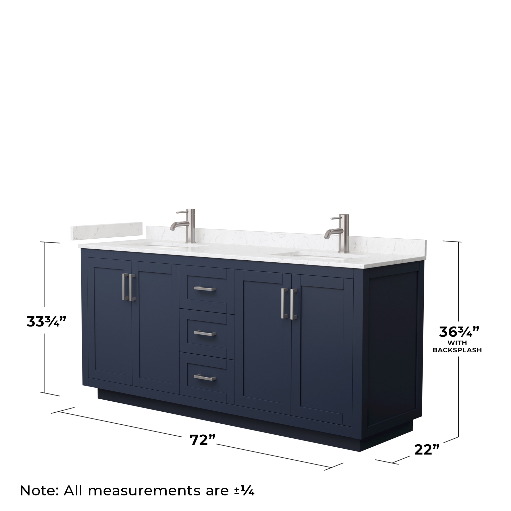 Wyndham Collection WCF292972DBNC2UNSMXX Bath-Vanity-Combo - View #5