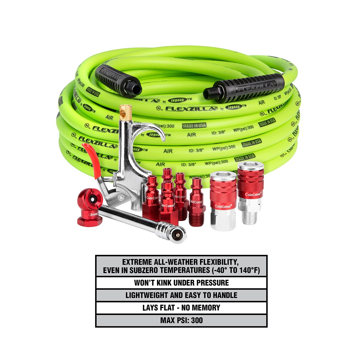 PC-11S  Green Line Hose & Fittings
