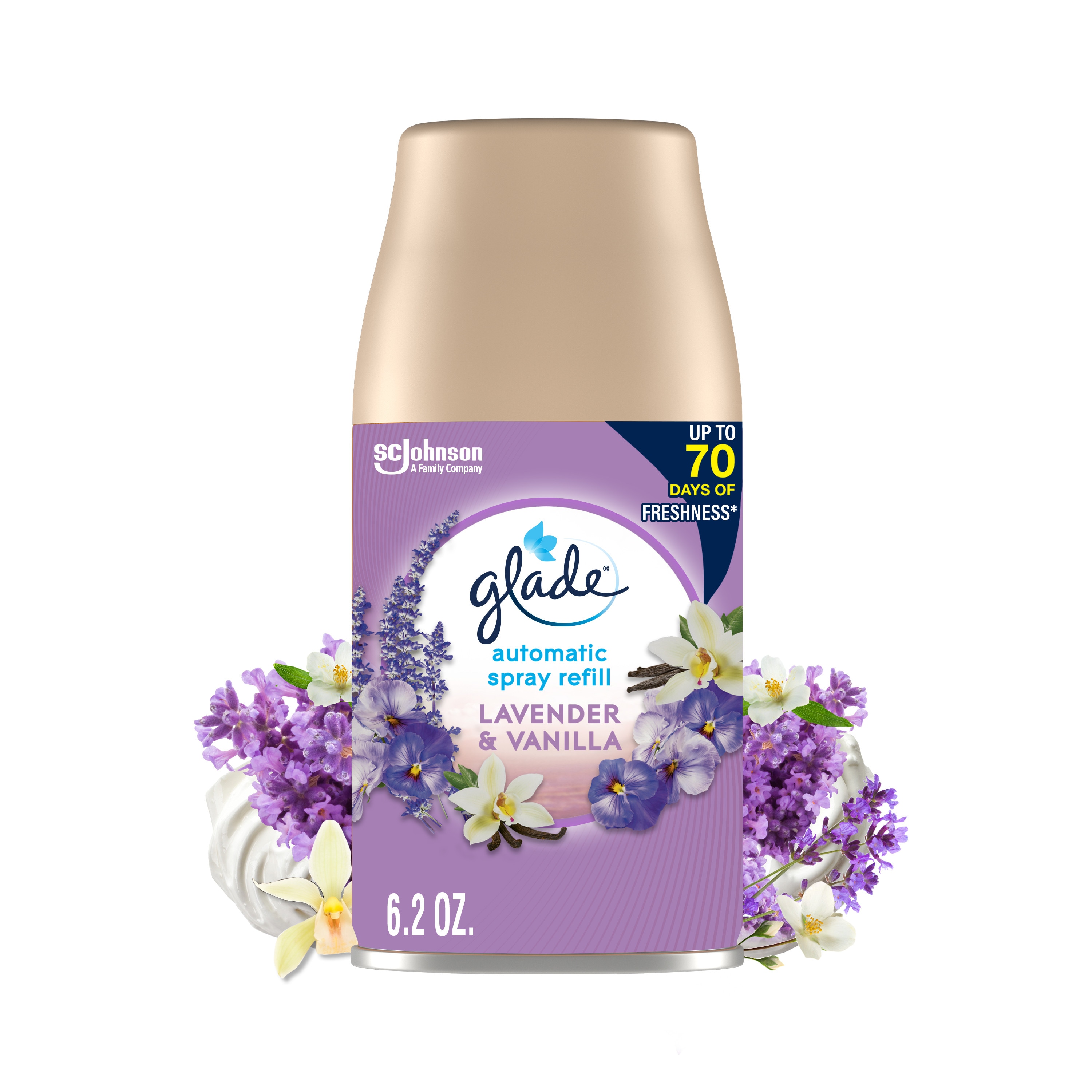 Glade 310901 6.2 Ounce(s) Lavender Vanilla Refill Air Freshener