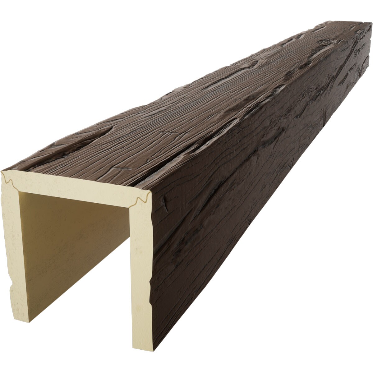Ekena Millwork BMRW3C0100X040X192ZD Faux-Beams - View #7