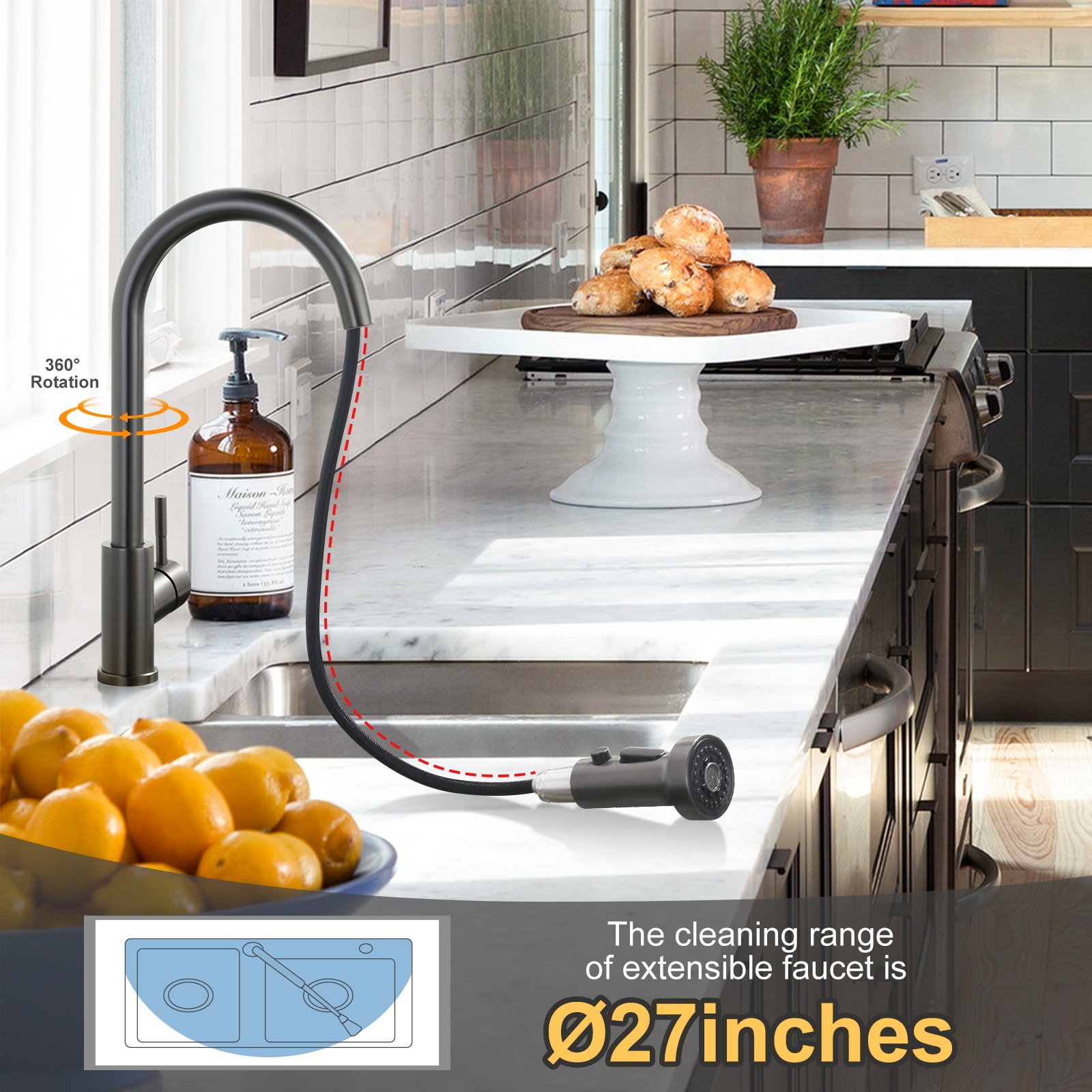 WOWOW VG2312601V-LW Kitchen-Faucets - View #3