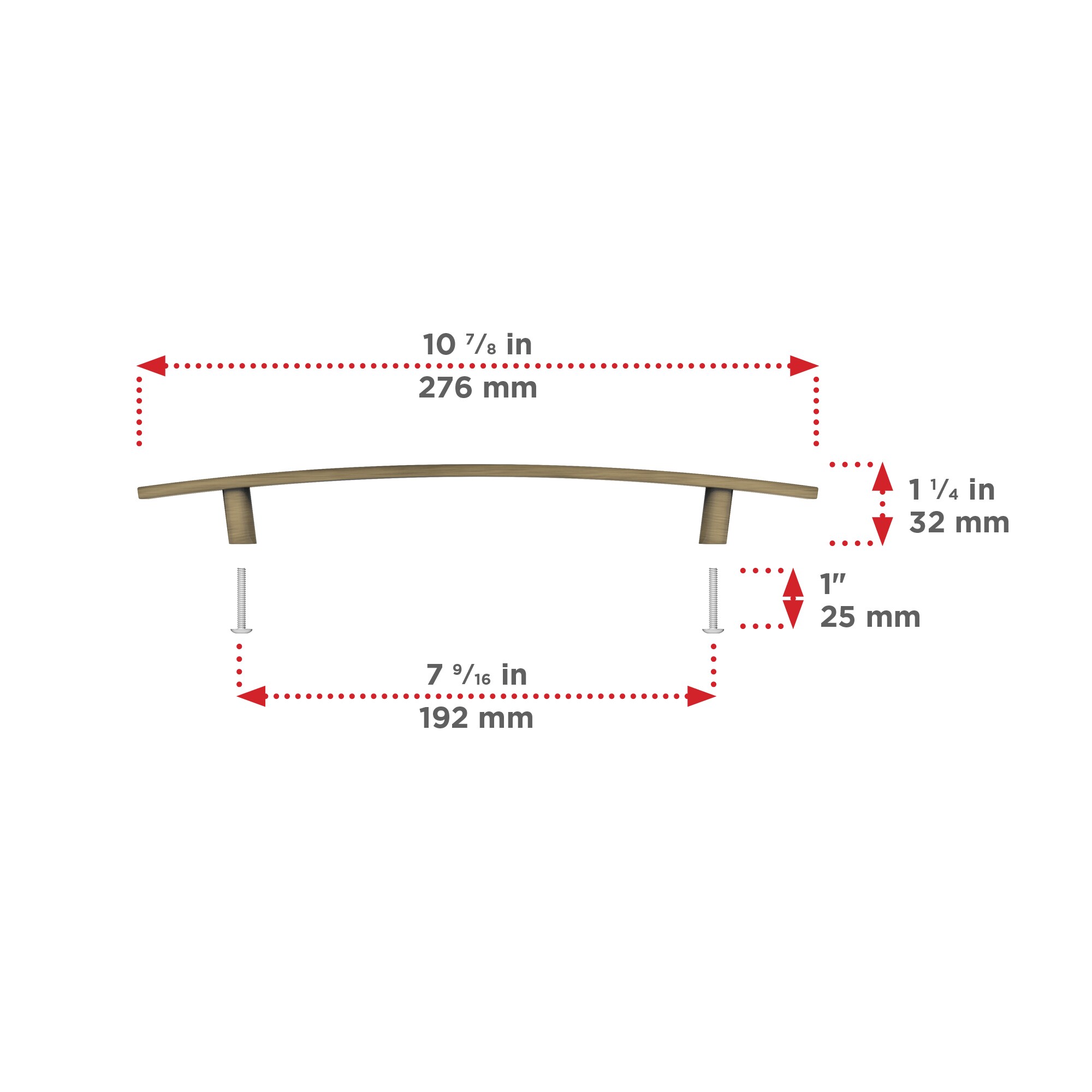 Richelieu BP650192AE Cabinet-Pulls - View #4