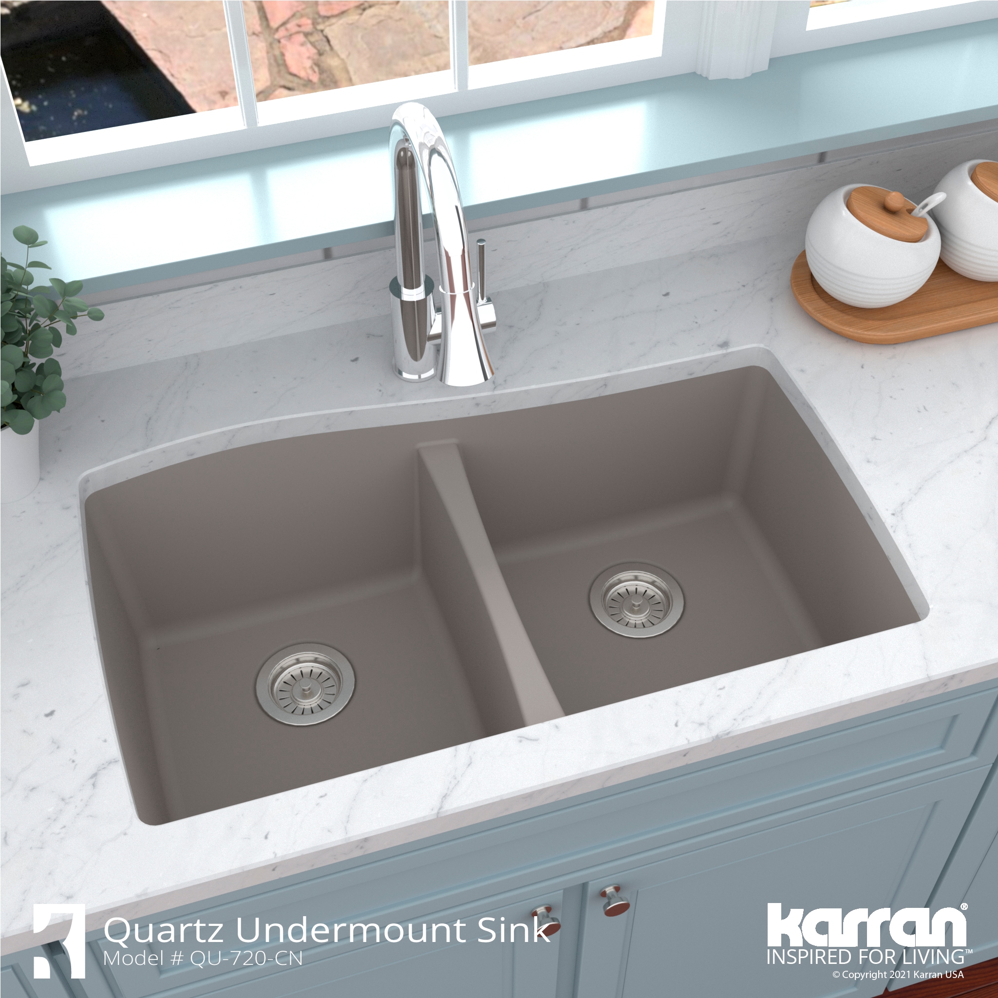 Karran QU-720-CN Kitchen-Sinks - View #6