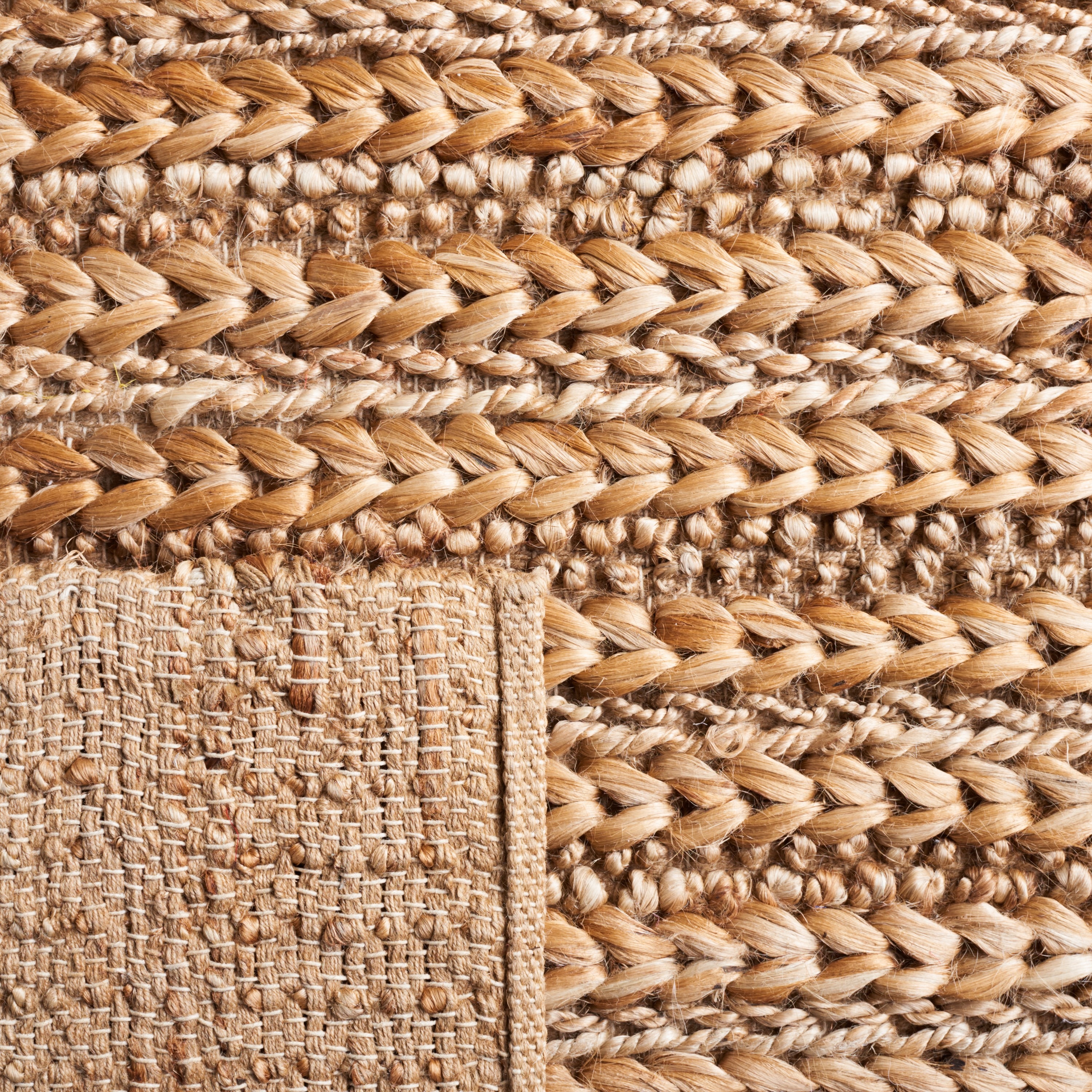 Hand-Knotted Jute Natural Fiber 2'3" x 10' Runner Rug