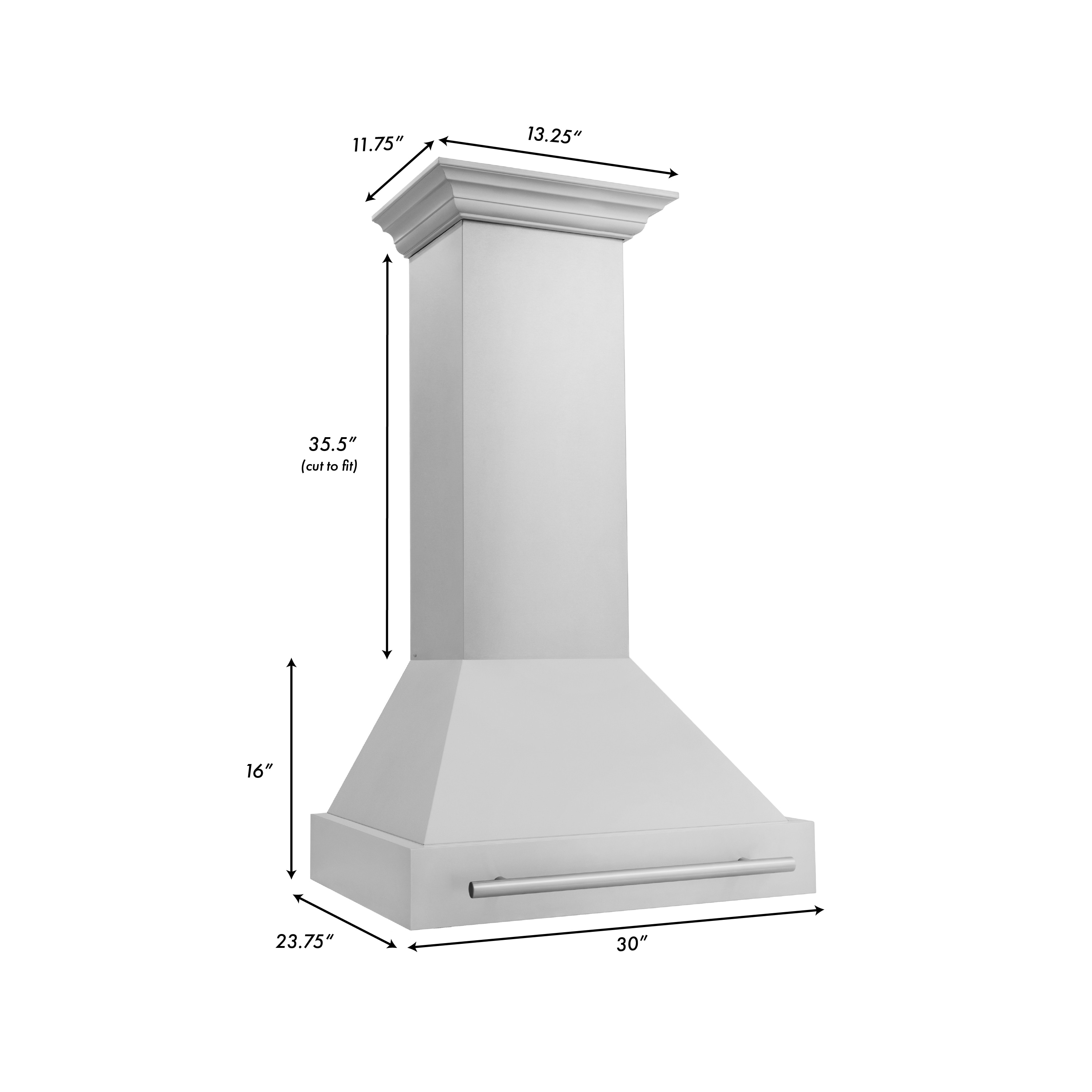 ZLINE KITCHEN & BATH 8654STX-30 Wall-Mounted-Range-Hoods - View #9