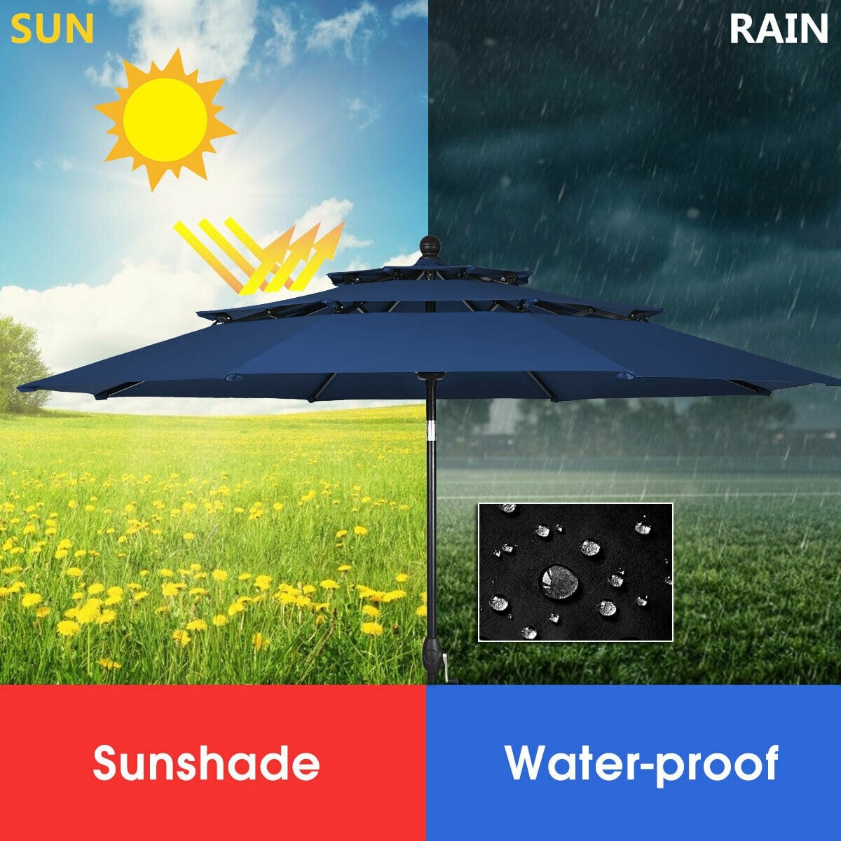 Clihome CLI-21ED37-4-NV Umbrellas-2 - View #8