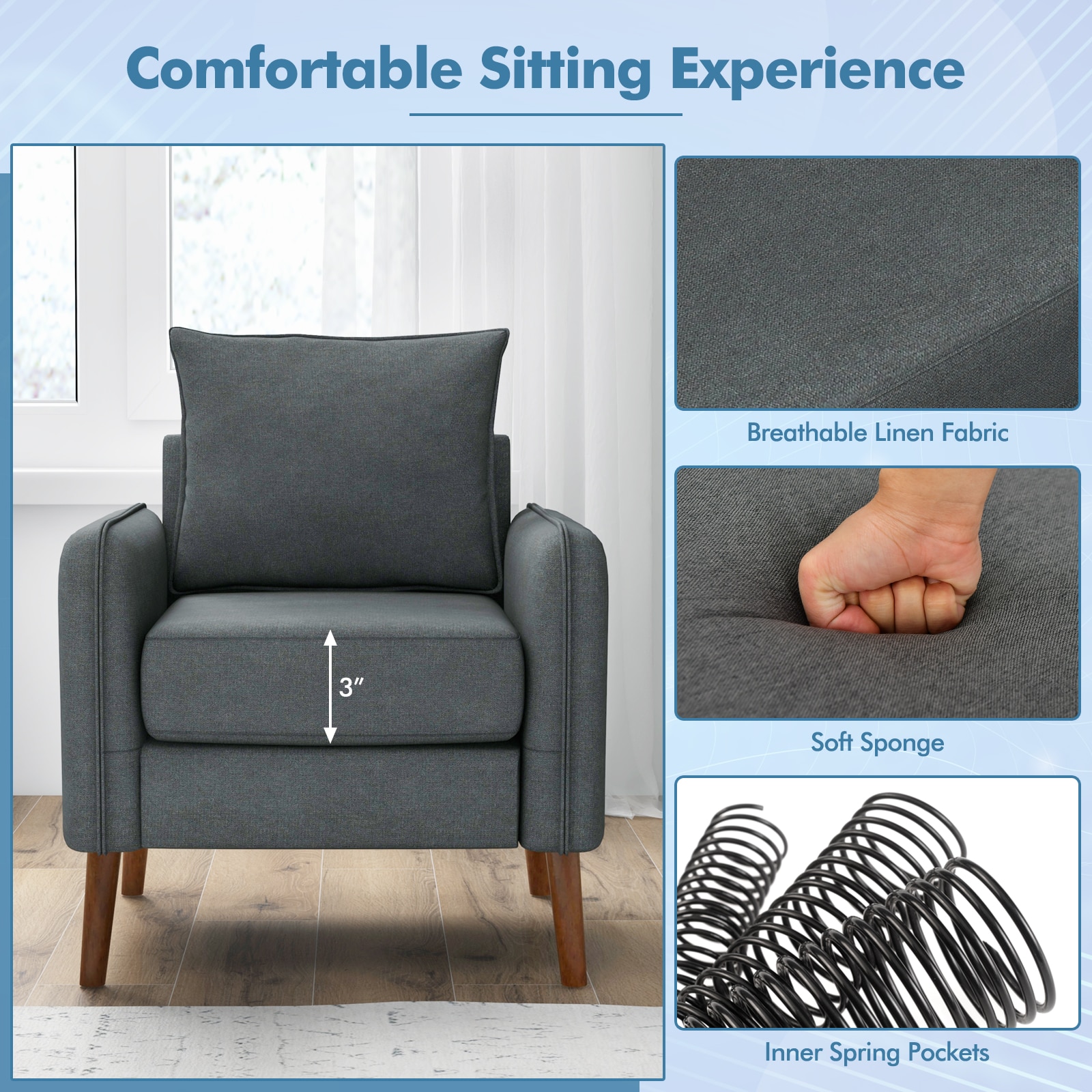 Ayelon XC10450GR chairs - View #5