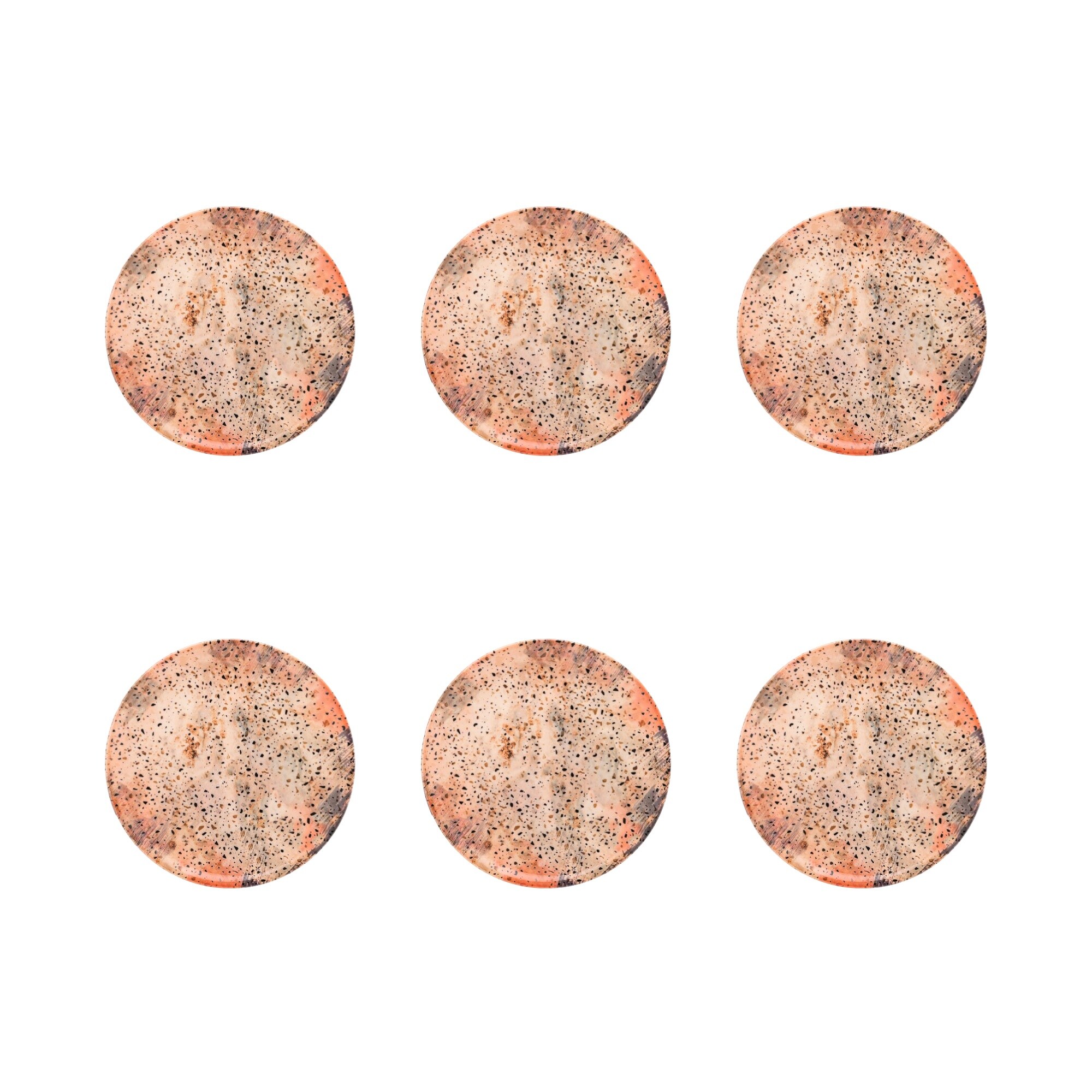 Manhattan Comfort AMA5-5602 6-Piece Multiple Colors/Finishes Stoneware Dinnerware