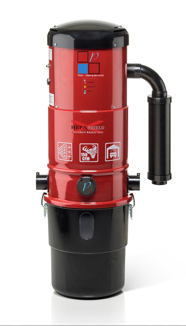 Hepa Filter Residential Bagless Central Vacuum | - Prolux REDCEN