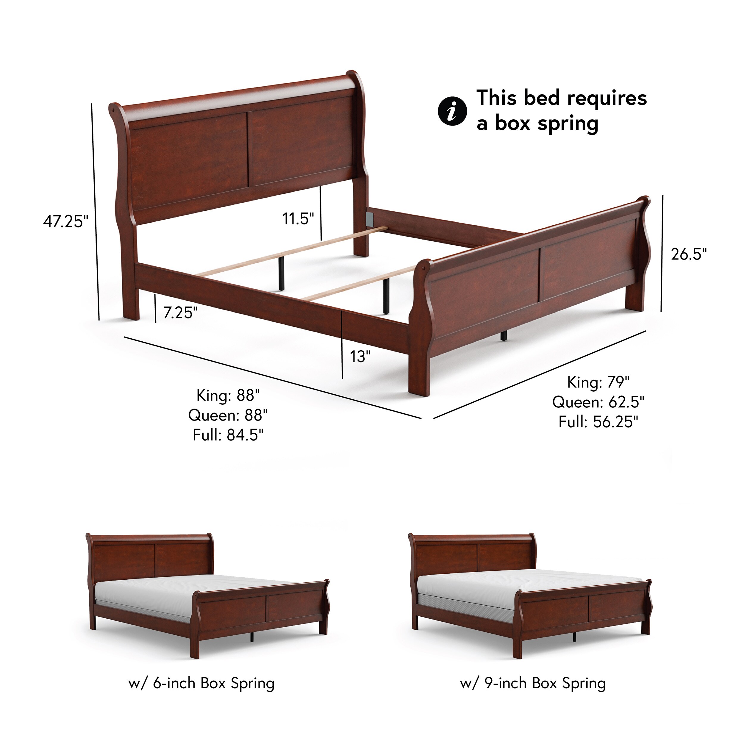 Furniture of America EC-7866WH-EK2NS Bedroom-Sets - View #3