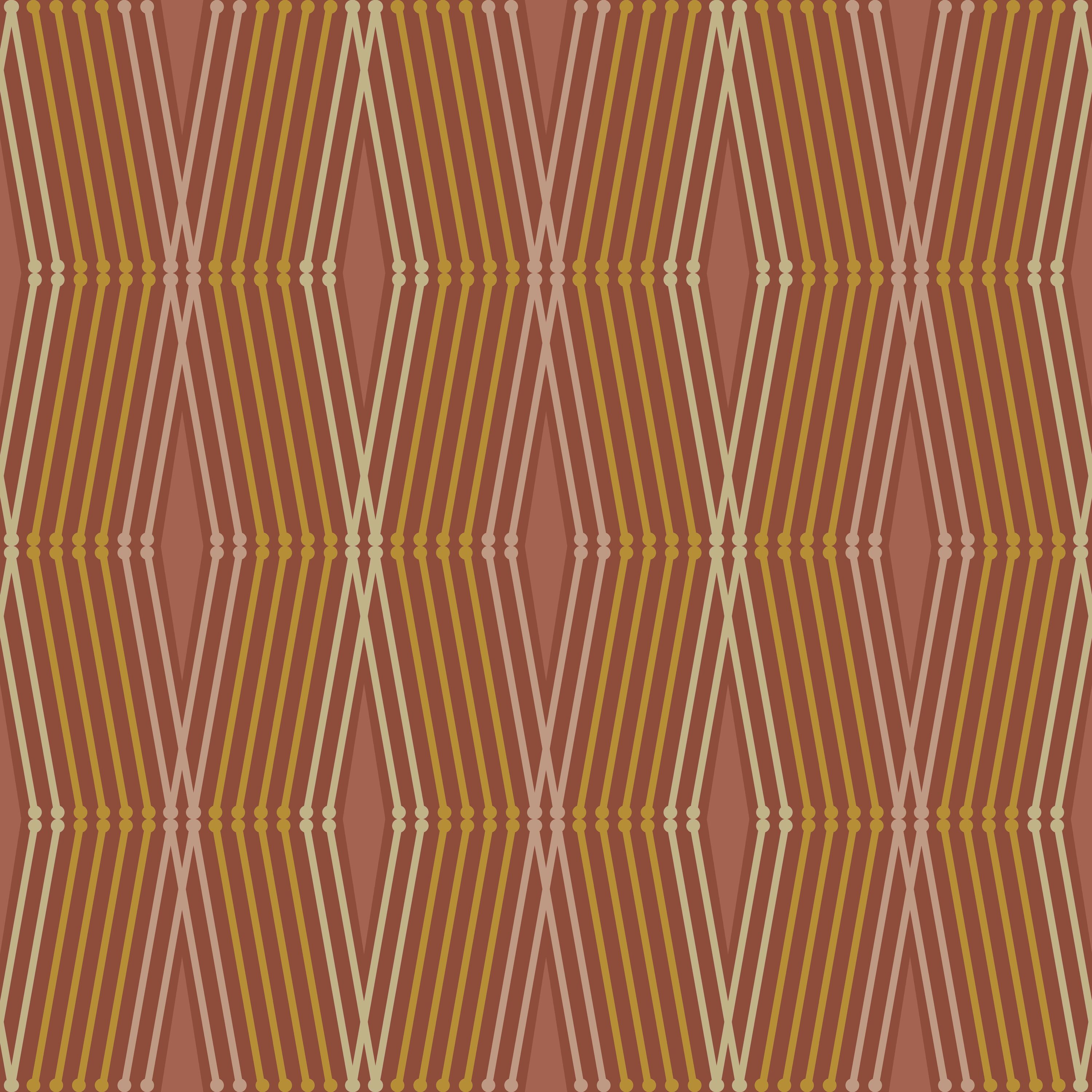 Nicole Miller 127440 30.75-sq ft Red Vinyl Geometric Self-adhesive Peel and Stick Wallpaper