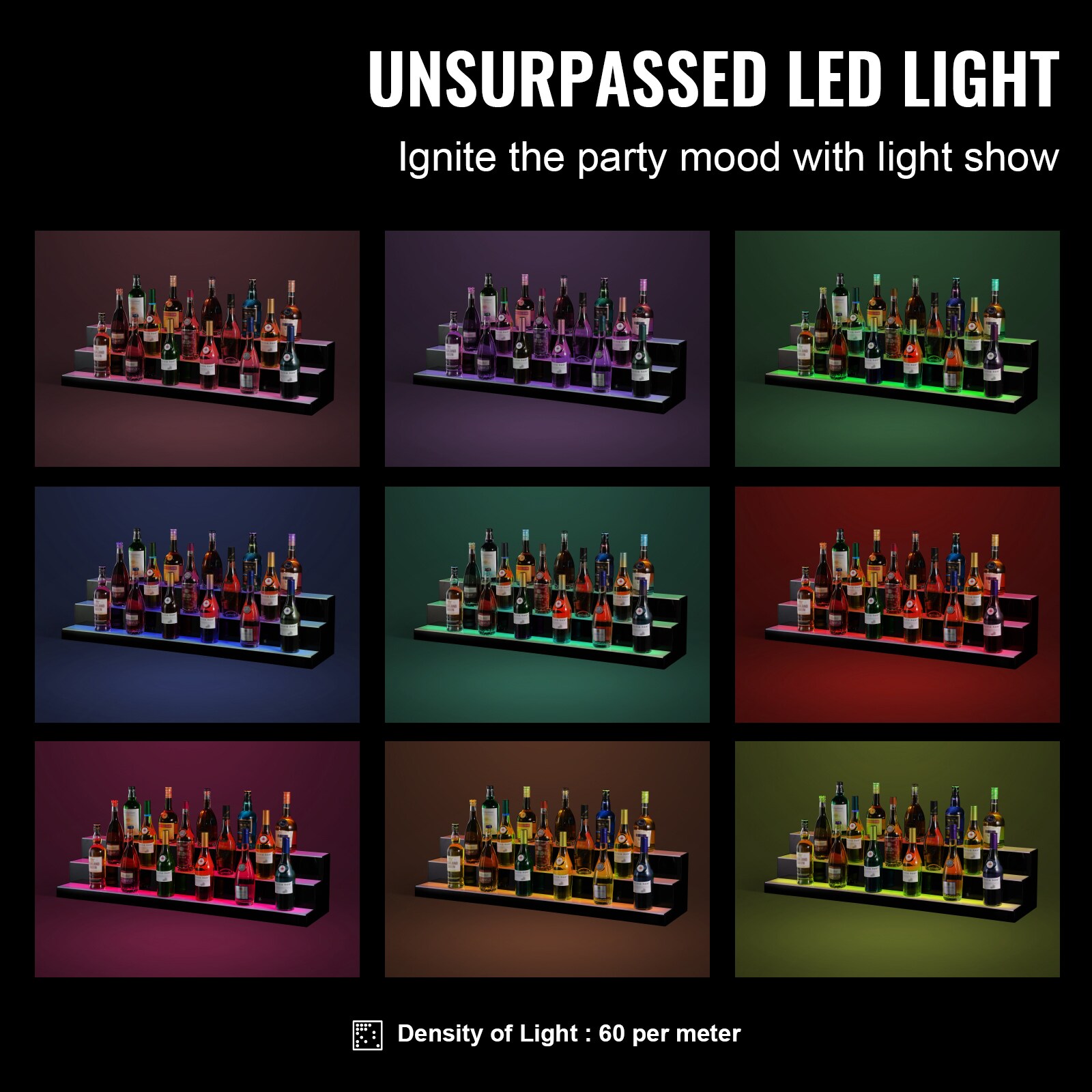 VEVOR SCZTXLEDJPZS07040V1 Wine-Racks - View #2