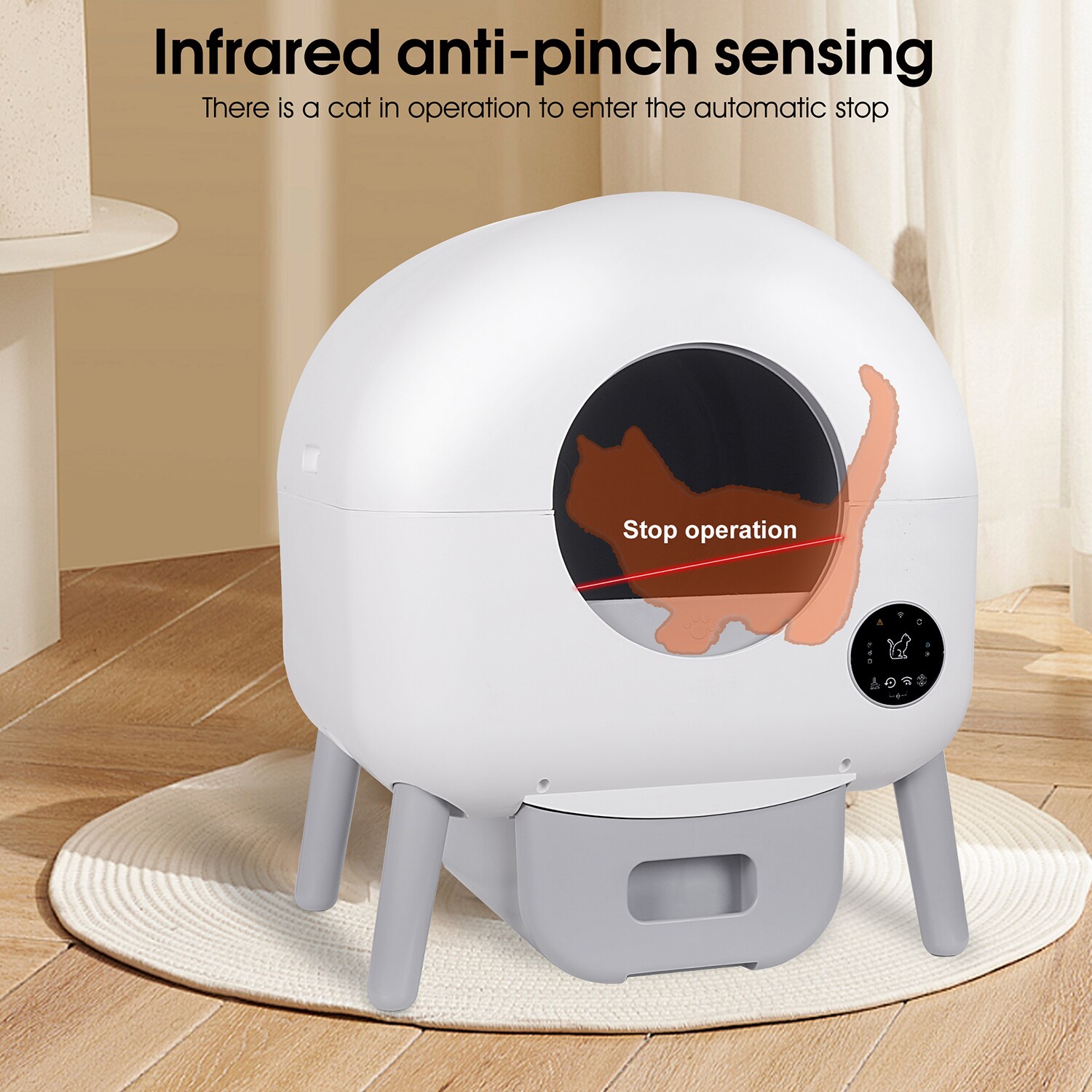 Mondawe MO-5P177369 Cat-Litter-Box - View #11