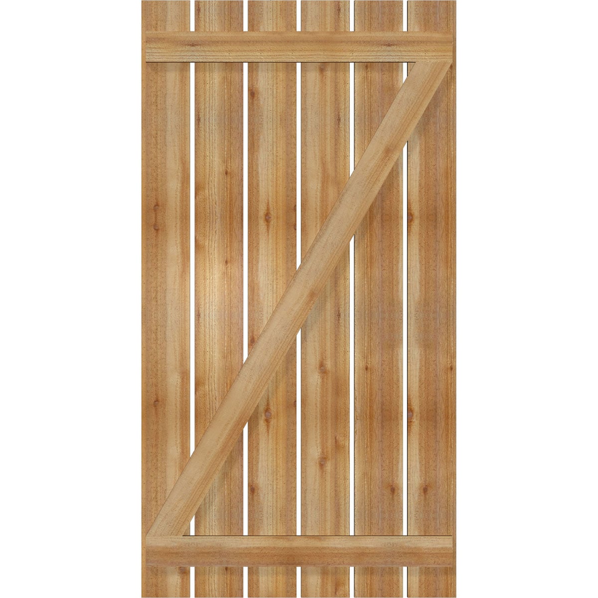 Ekena Millwork RBS06Z35X066RWR Exterior-Shutters - View #5