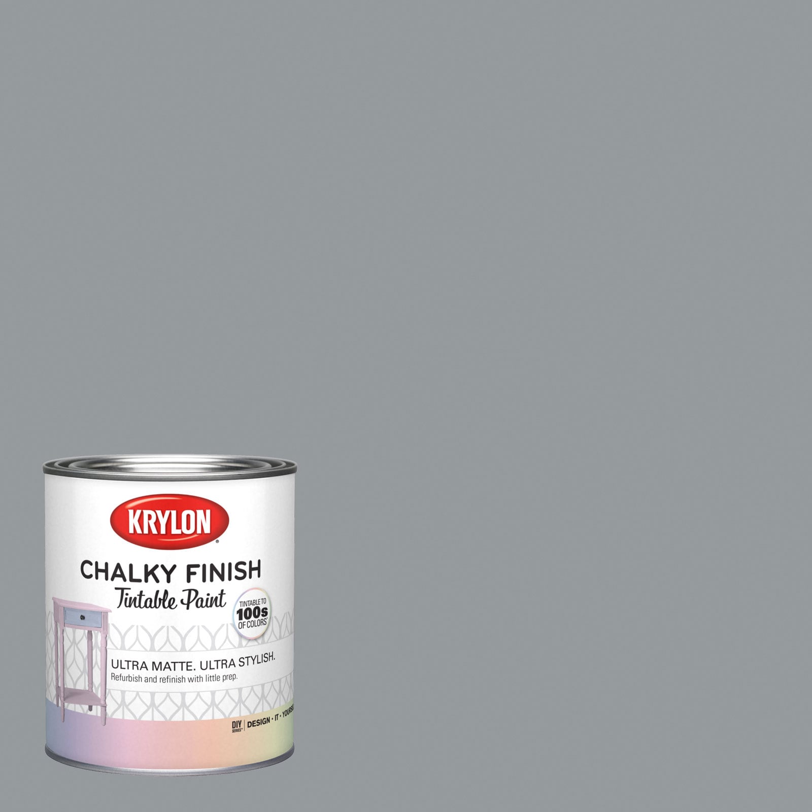 Krylon 4006-1C-1693211 Water-based Drizzling Mist 4006-1c Chalky Paint (1-quart)