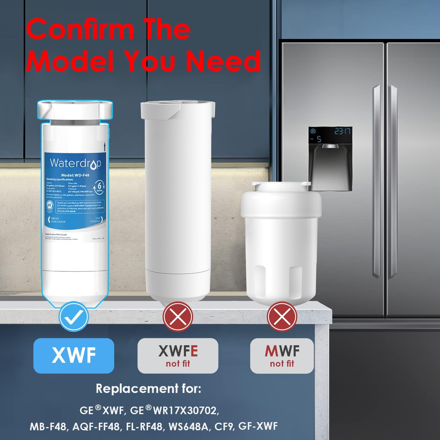 Waterdrop BL-WD-XWF-6 Replacement-Water-Filters-Cartridges - View #3