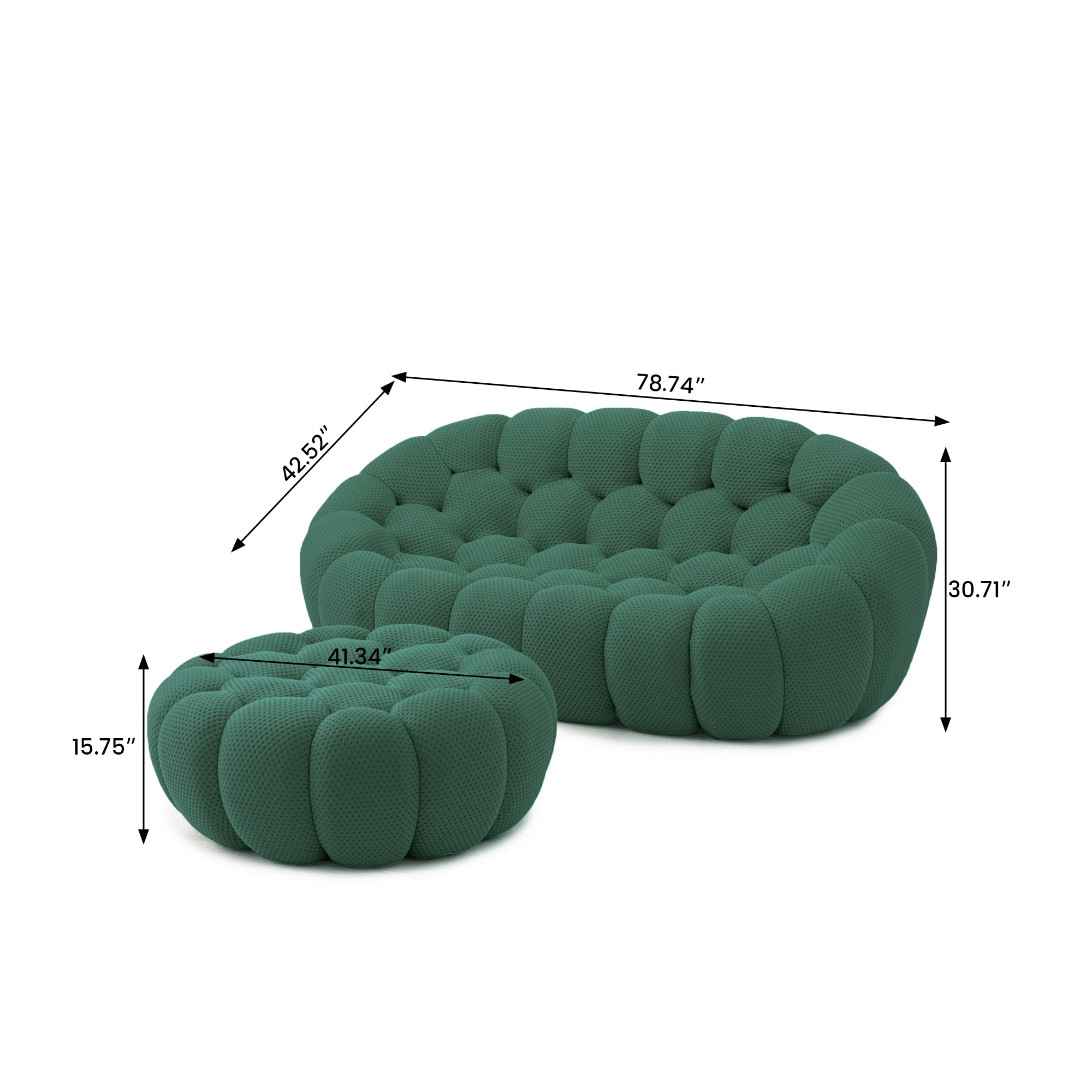 BuotiqHom DH-SF24-133GN Living-Room-Sets - View #2