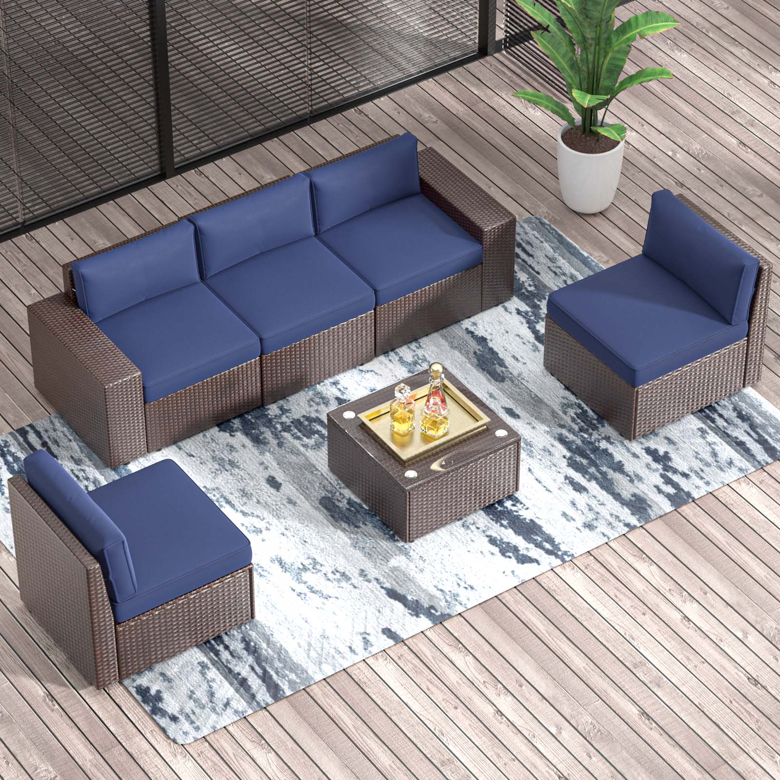 Bapipro BP3906U02 Patio-Conversation-Sets - View #7