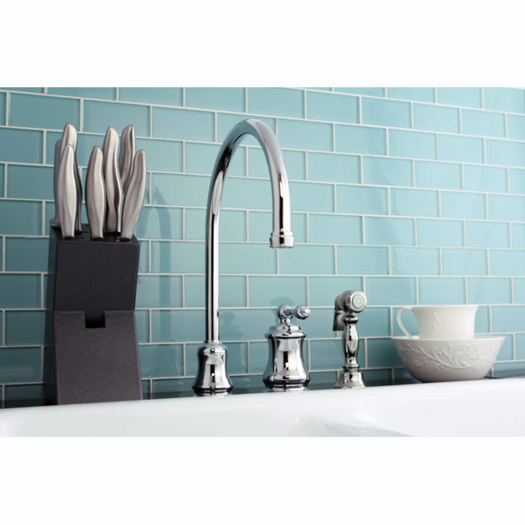 Elements of Design ES3811ALBS Kitchen-Faucets - View #3