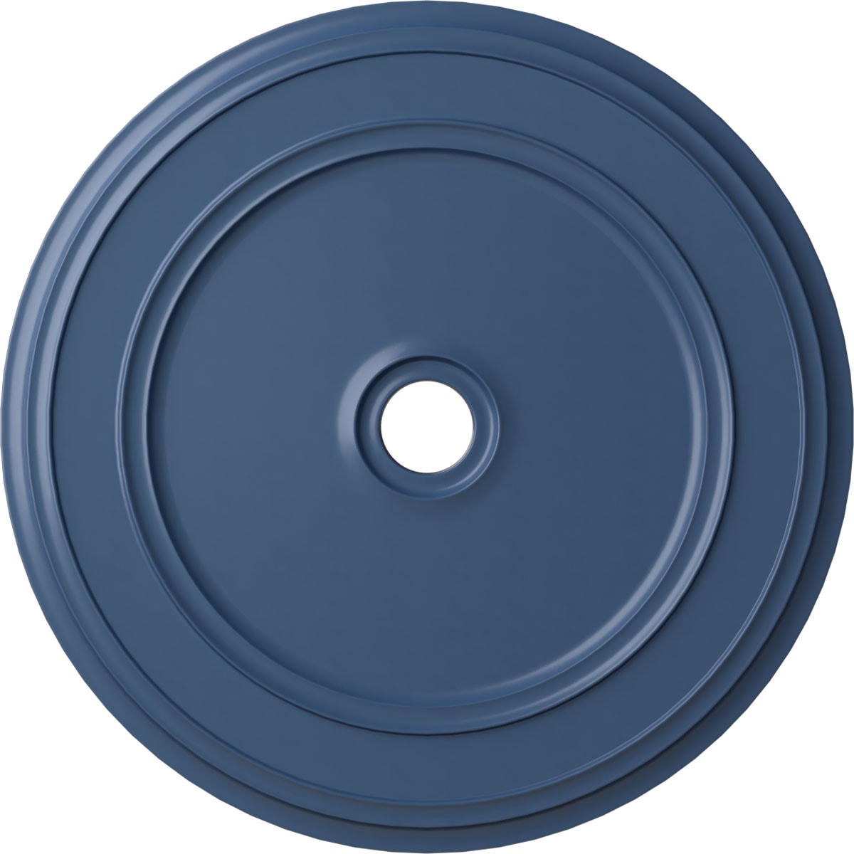 Ekena Millwork CM41CLAMF Classic 41.125-in W x 41.125-in L Painted Americana Polyurethane Whole Ceiling Medallion