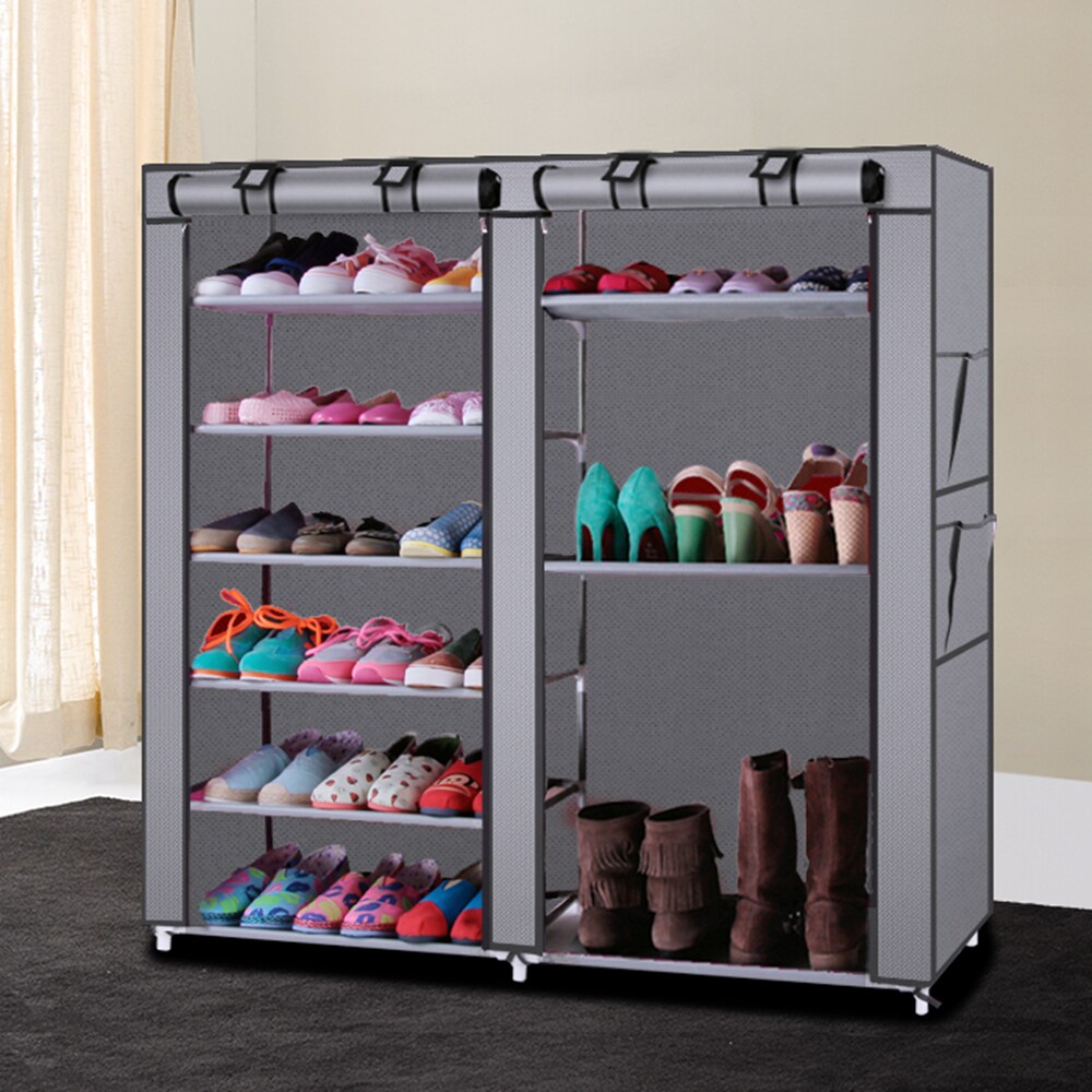 Fabric discount shoe organizer