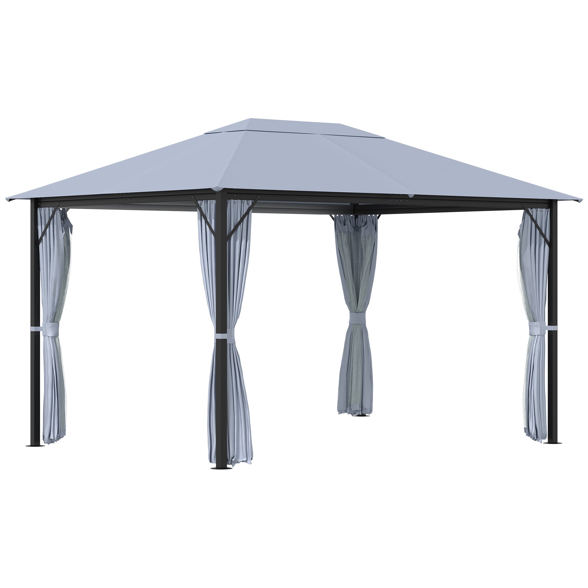 Forclover DASE-S00019 Wood-Resin-Gazebos - View #3