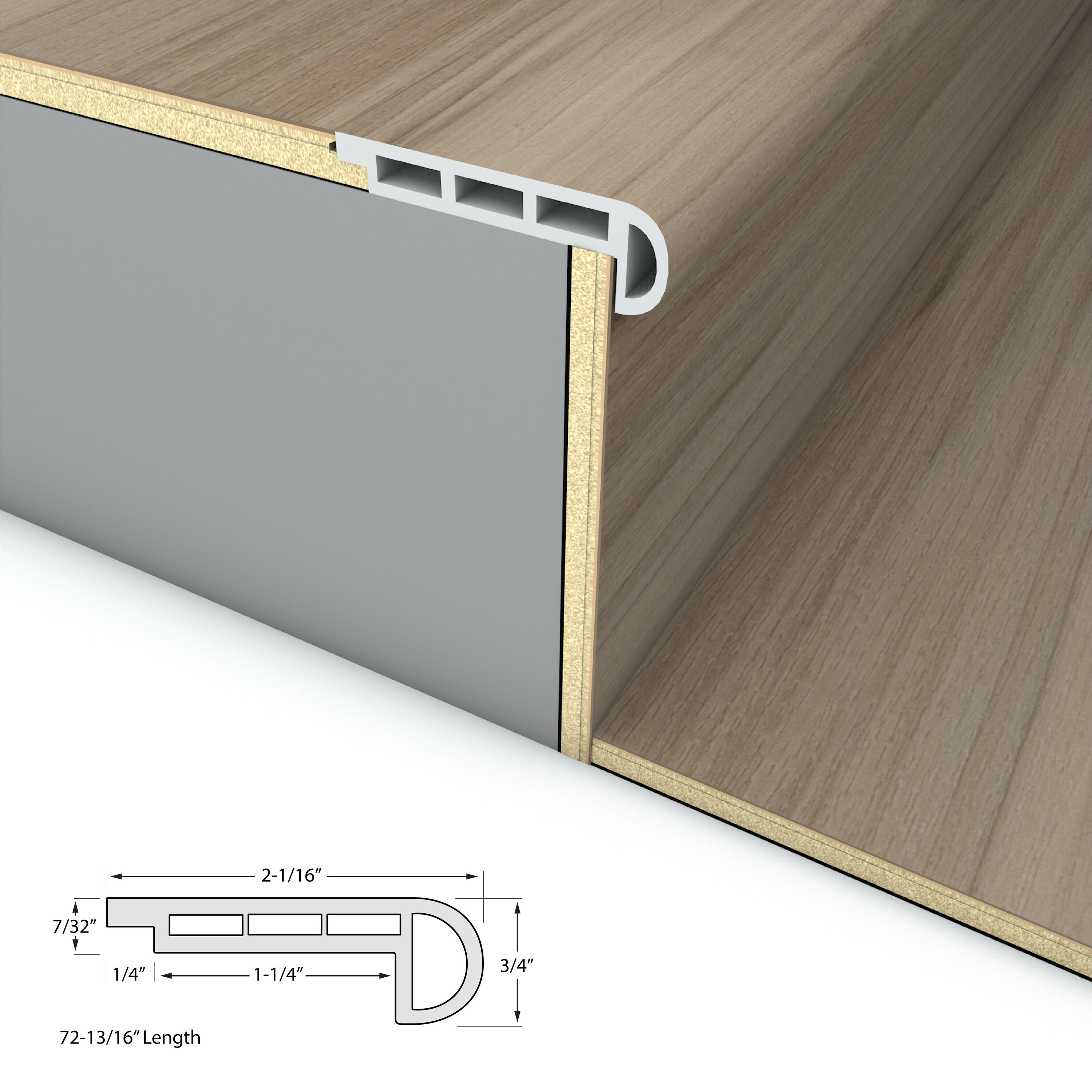 CALI 7908500215 Floor-Moulding - View #3