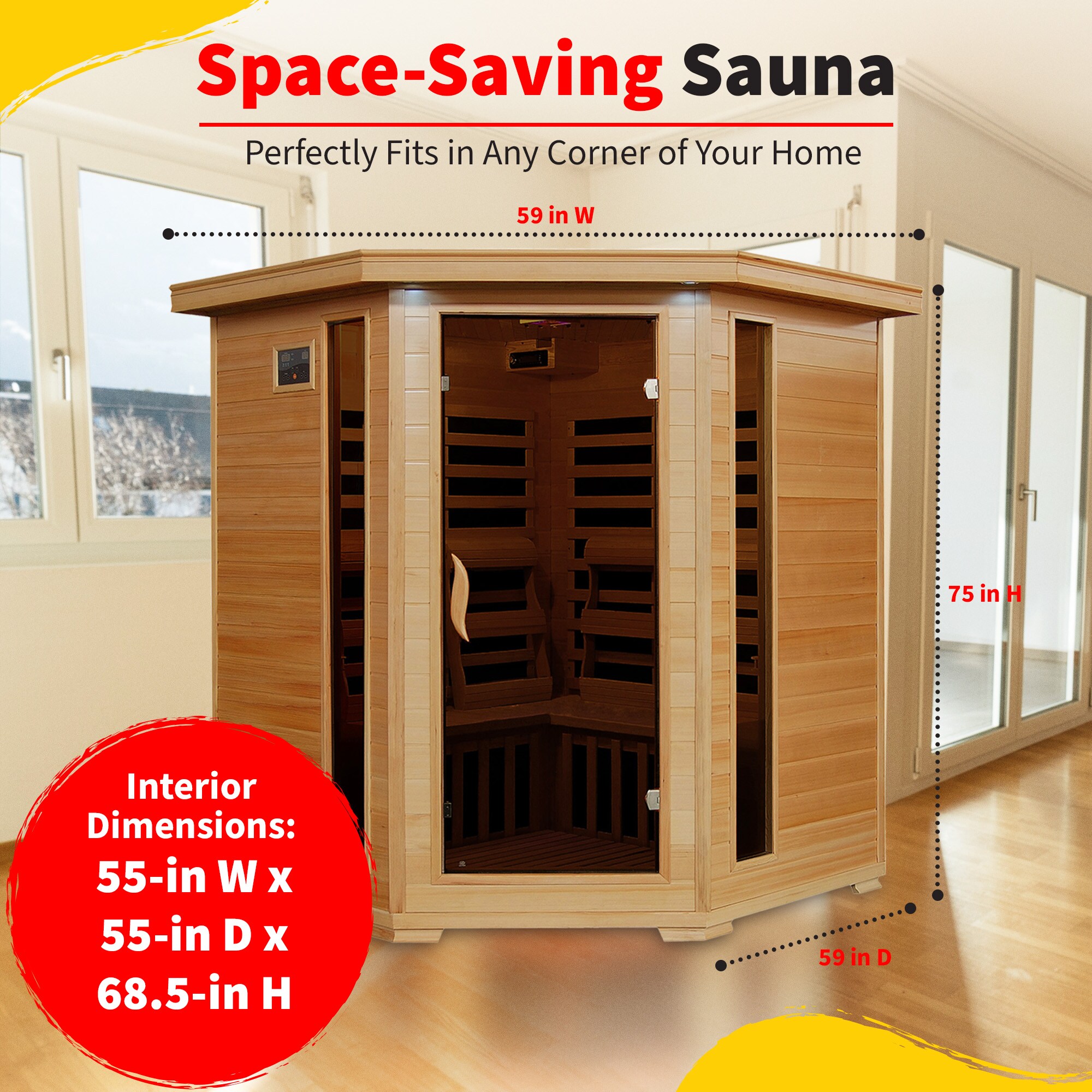 HEAT WAVE BSA2420 Indoor-Saunas - View #4