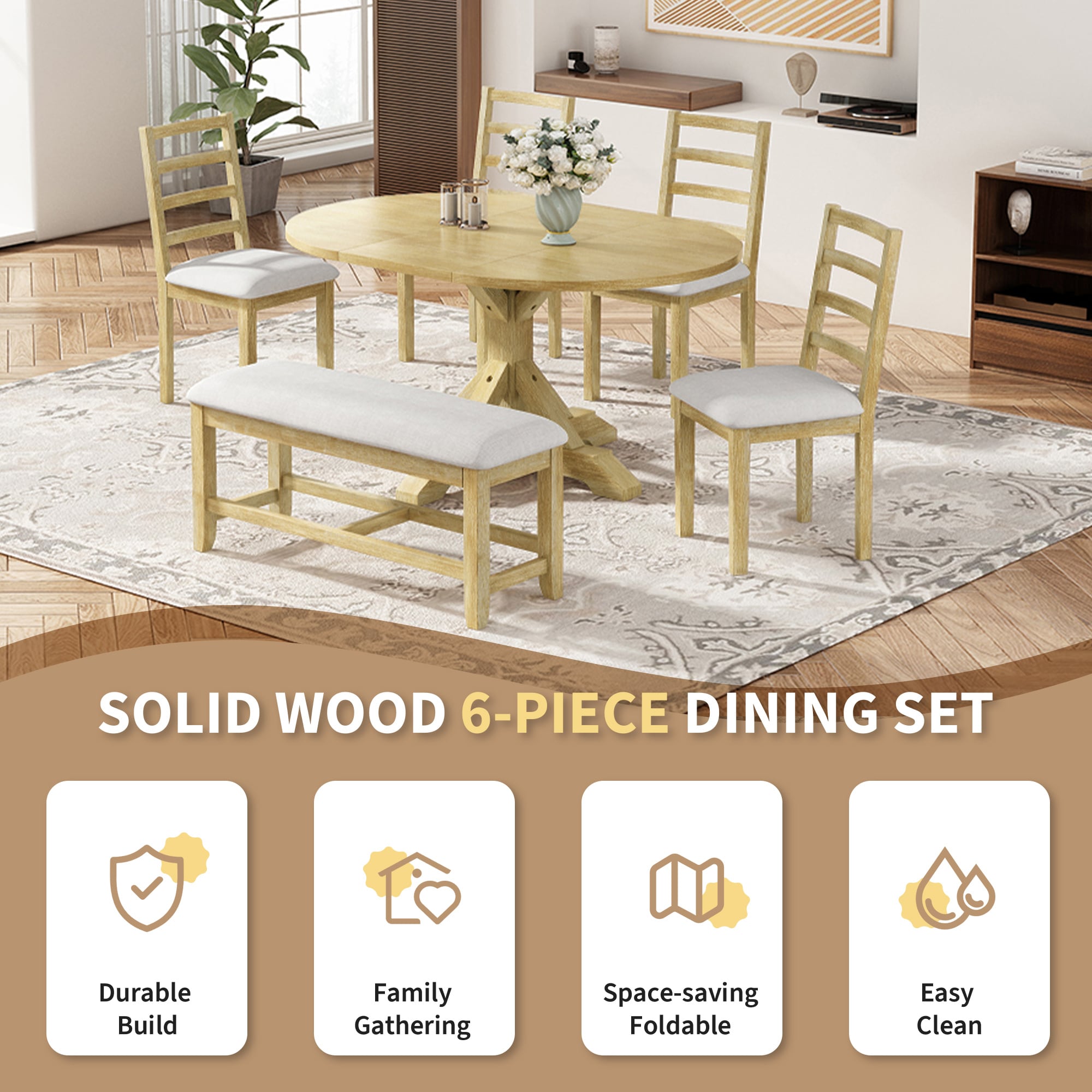 SINOFURN SYA010557BG Dining-Sets - View #9