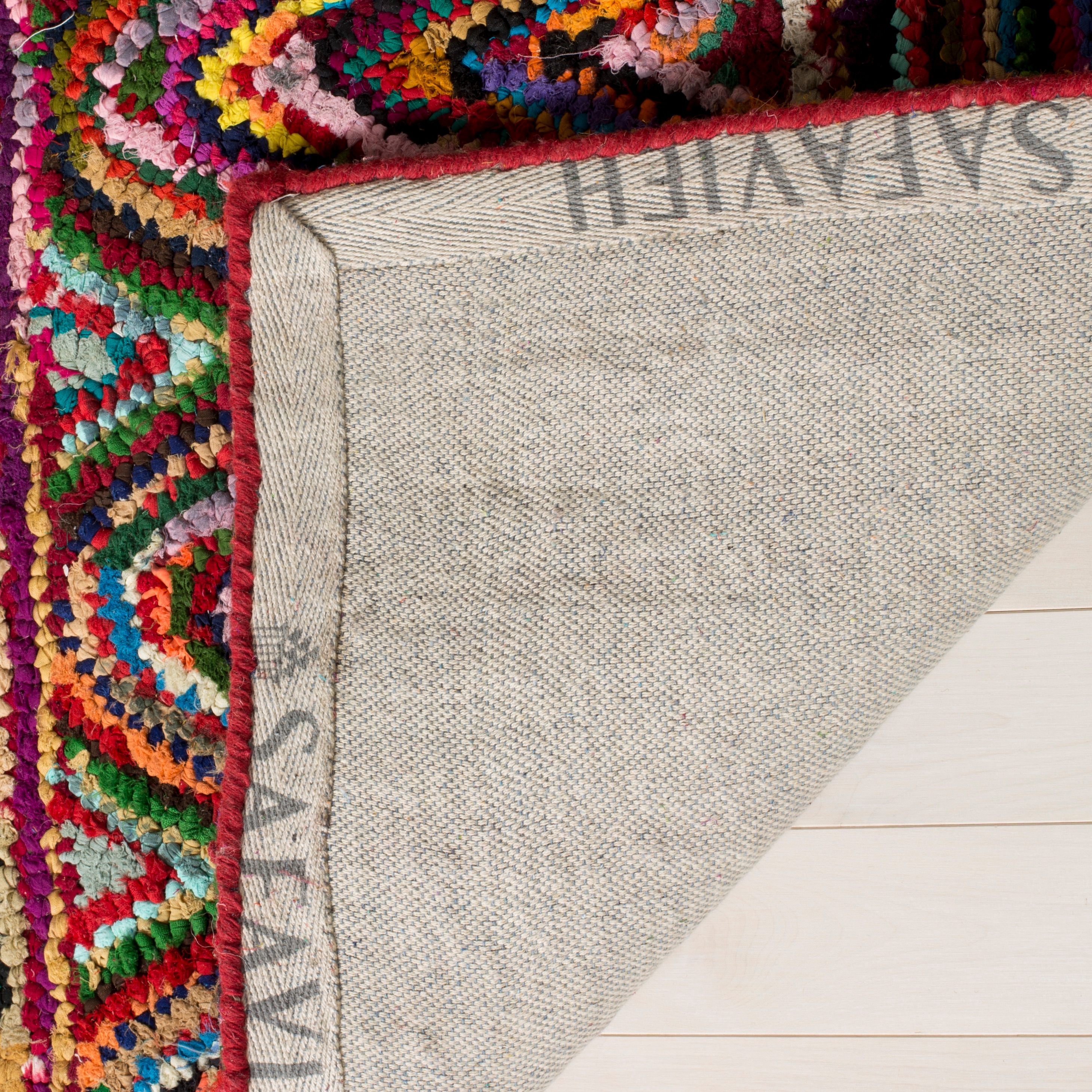 Nantucket Multicolor Hand-Tufted Wool Round Area Rug