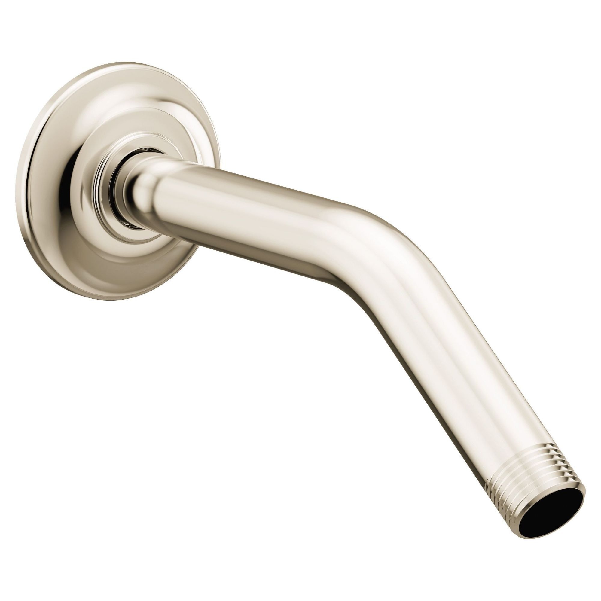Moen S122NL Polished Nickel 8.75-Inches Universal Shower Shower arm 0.5-Inches -ID