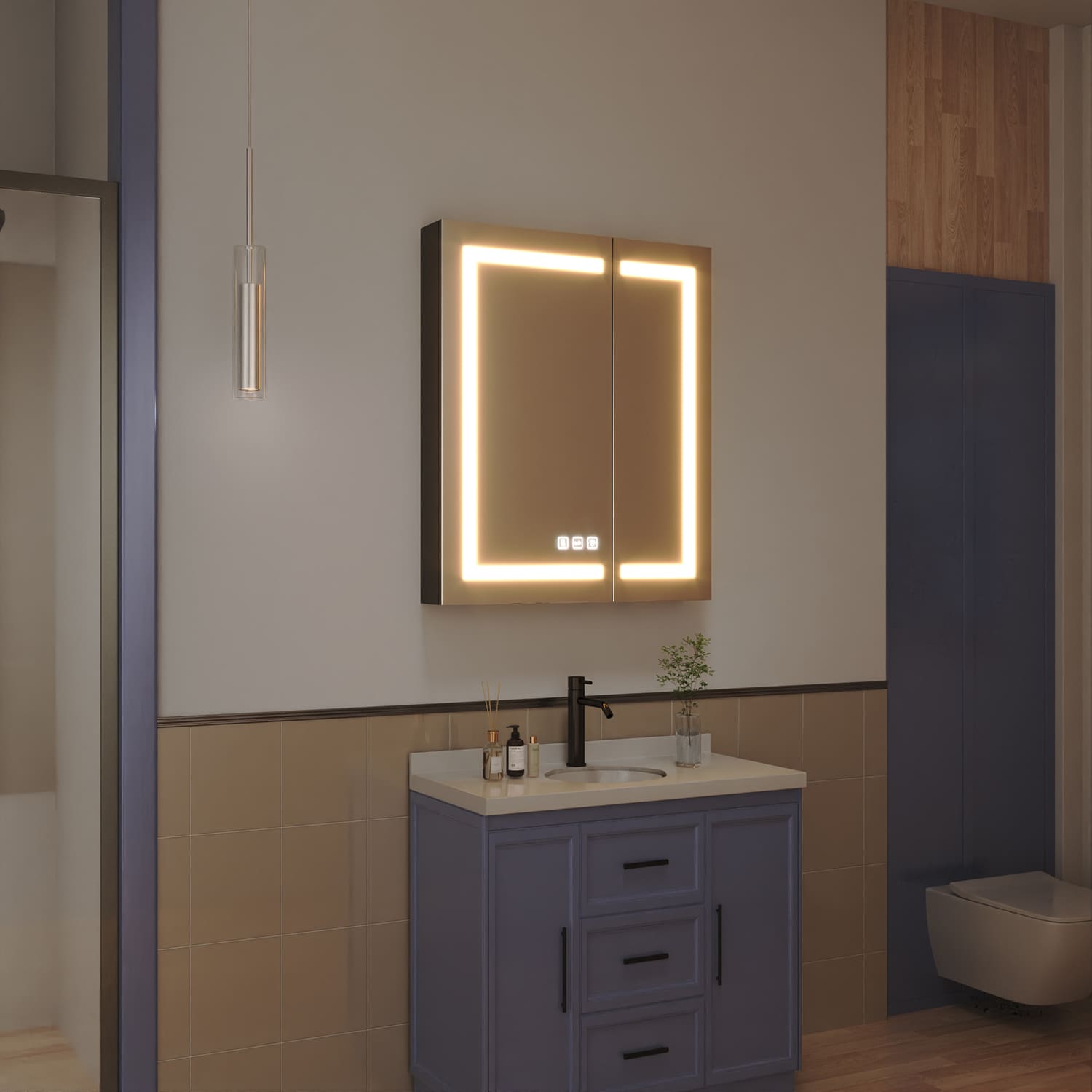 waterpar WPLO-2026V3R Bathroom-Medicine-Cabinets - View #17