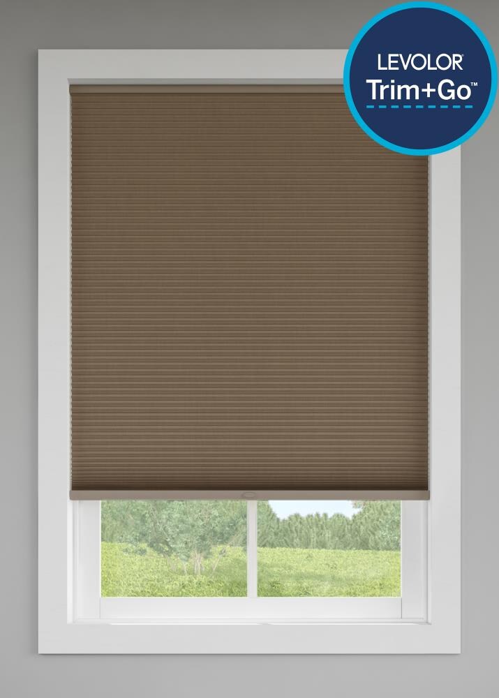 LEVOLOR LCECLD7207210D 72-in Toffee Room Darkening Cordless Cellular Shade