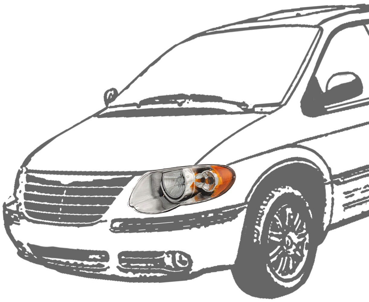 Garage-Pro JCWC100142GP Headlights-Components - View #2