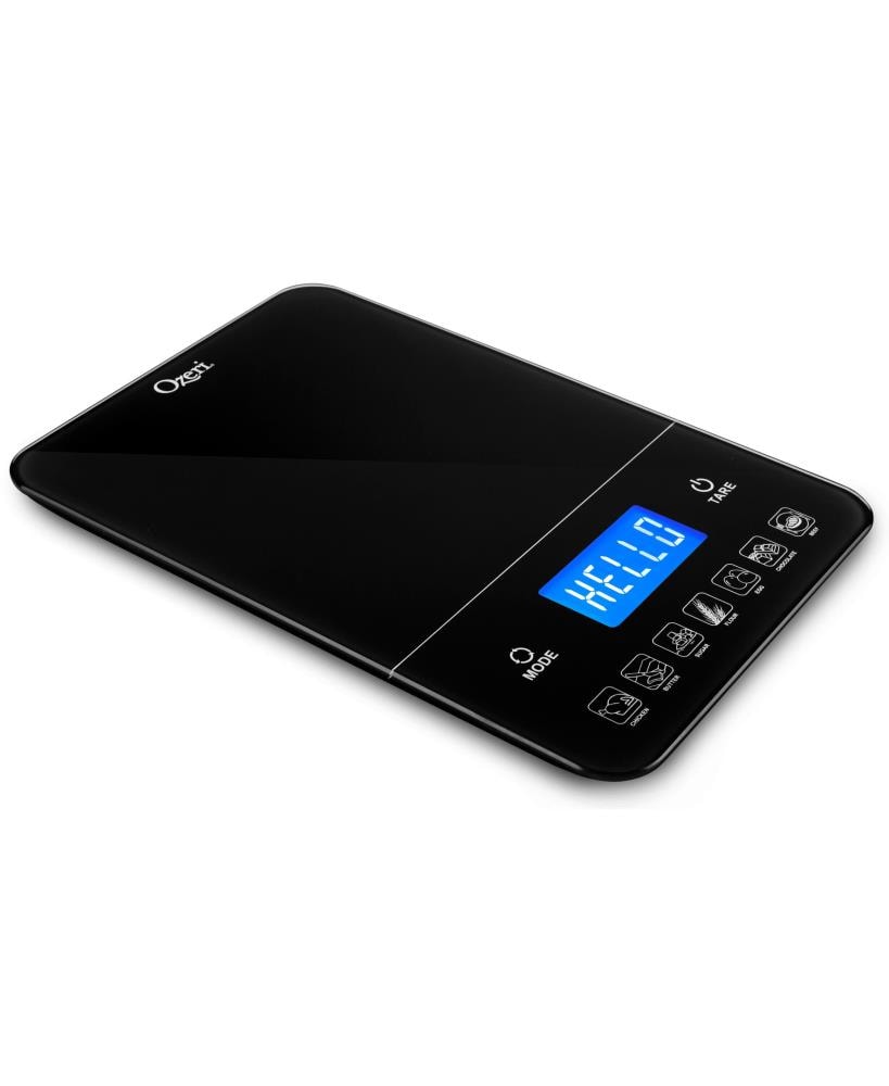 Digital Kitchen Scale, Small Food Weight Scale 1g-10kg with Stainless Steel  Platform Black
