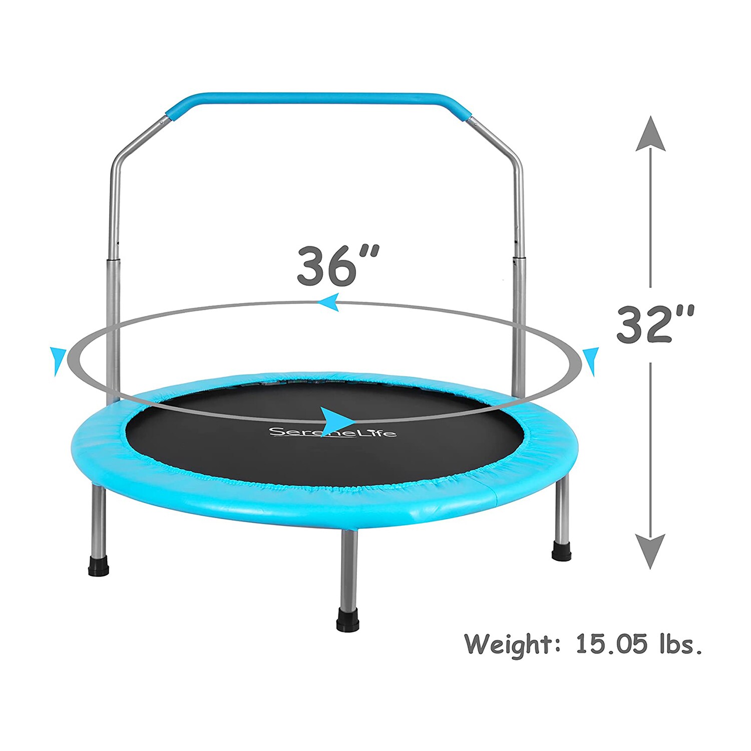 SereneLife 211799 trampolines - View #2