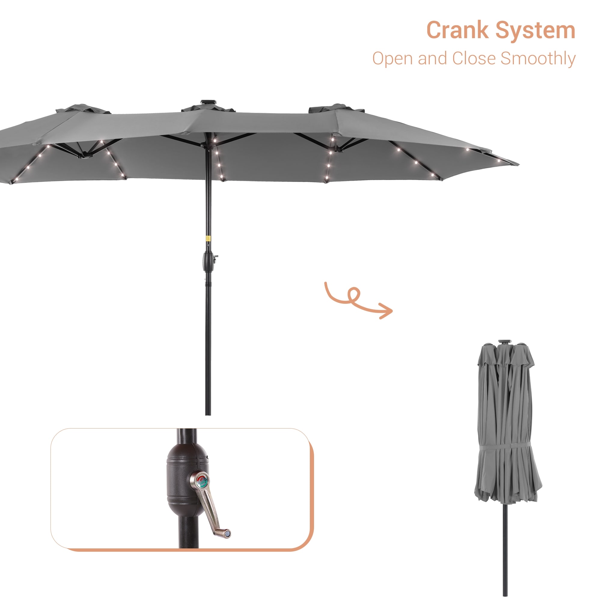 ACEGOSES LW-LED460GY Umbrellas-2 - View #7