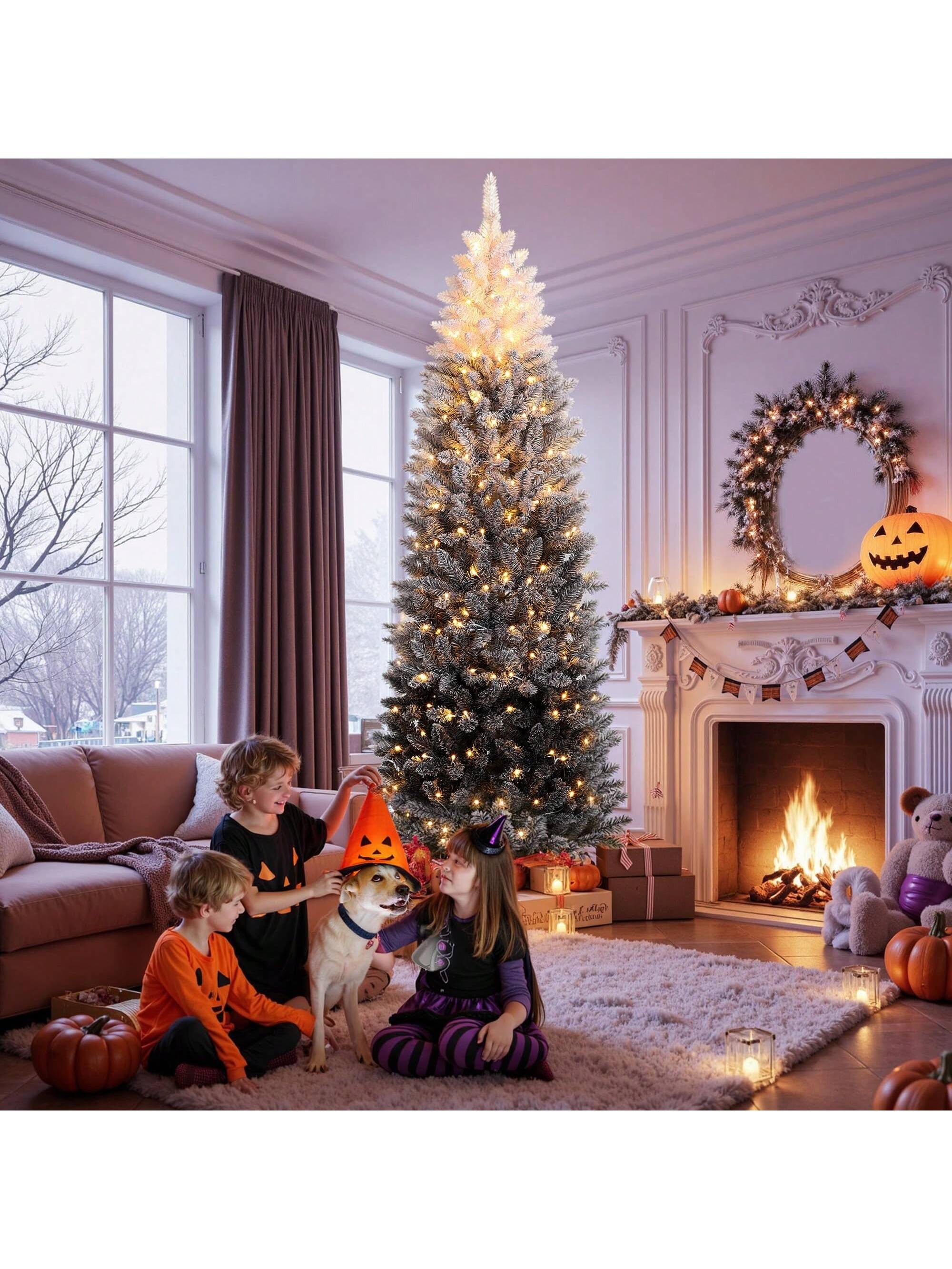 Qeetex DSDS-W6F91720 Artificial-Christmas-Trees - View #2