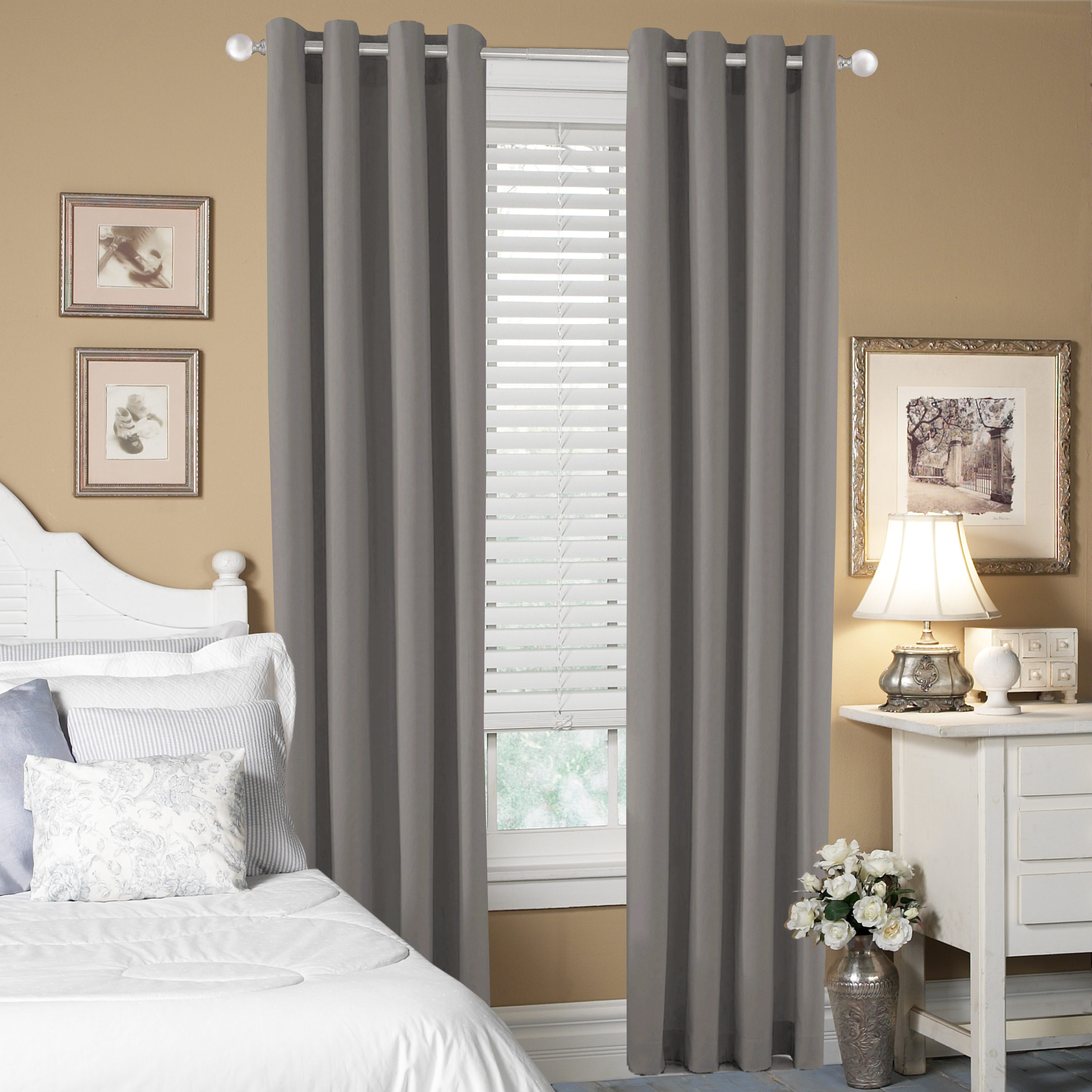 allen + roth FSI 1902 BNIC Curtain-Finials - View #5